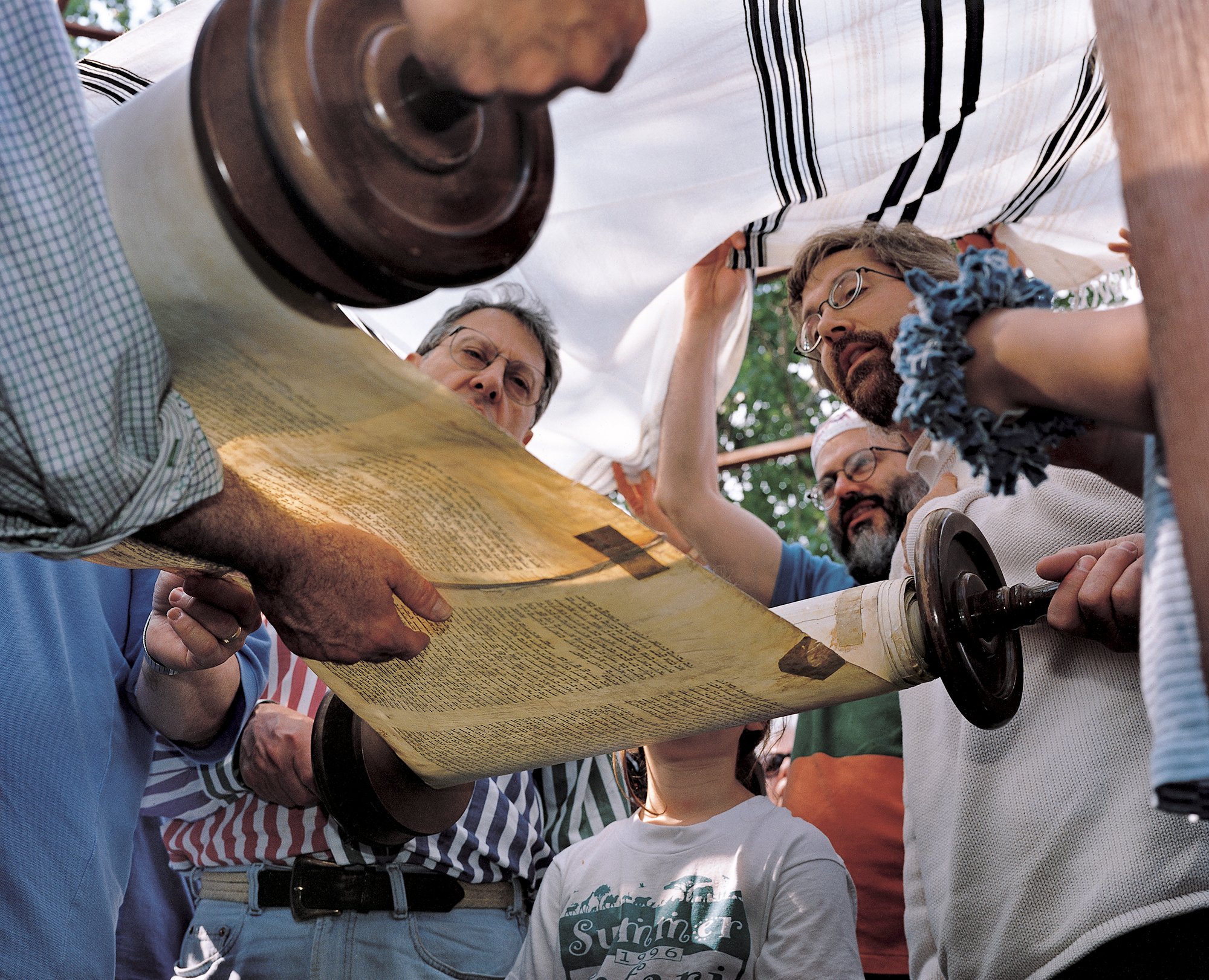  Torah Reading, Camp Beber. 1997. 