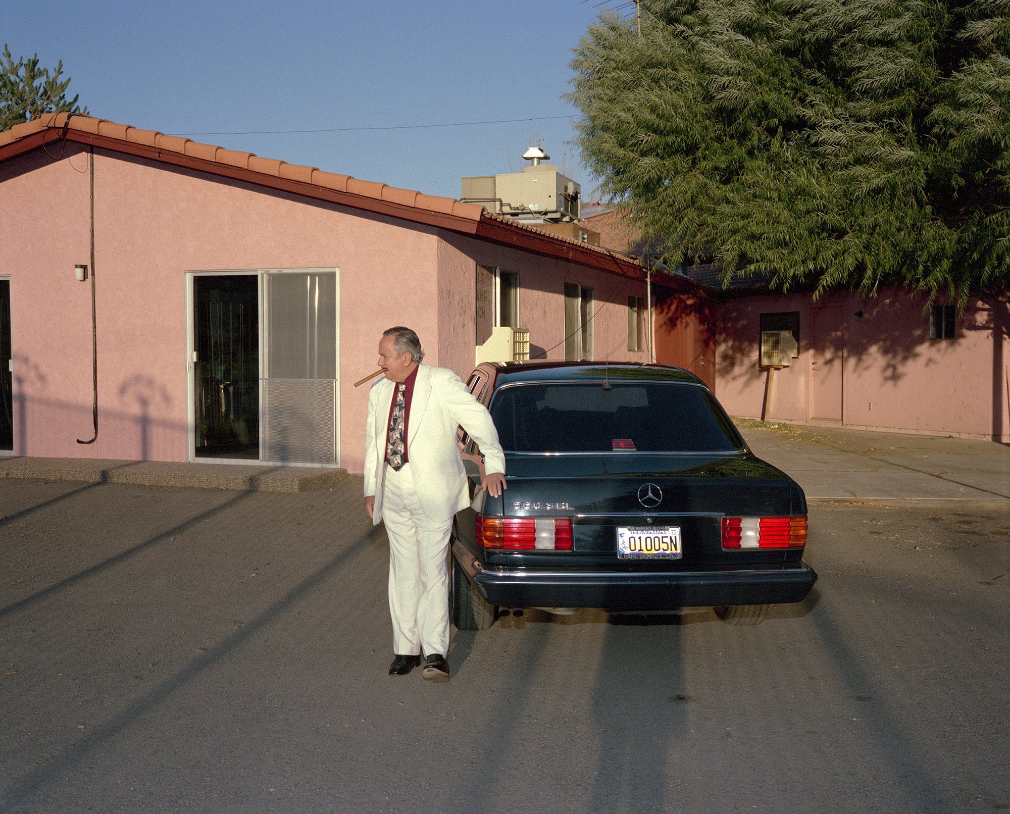  Man w Cigar, Mustang Ranch, Reno. 1991. 