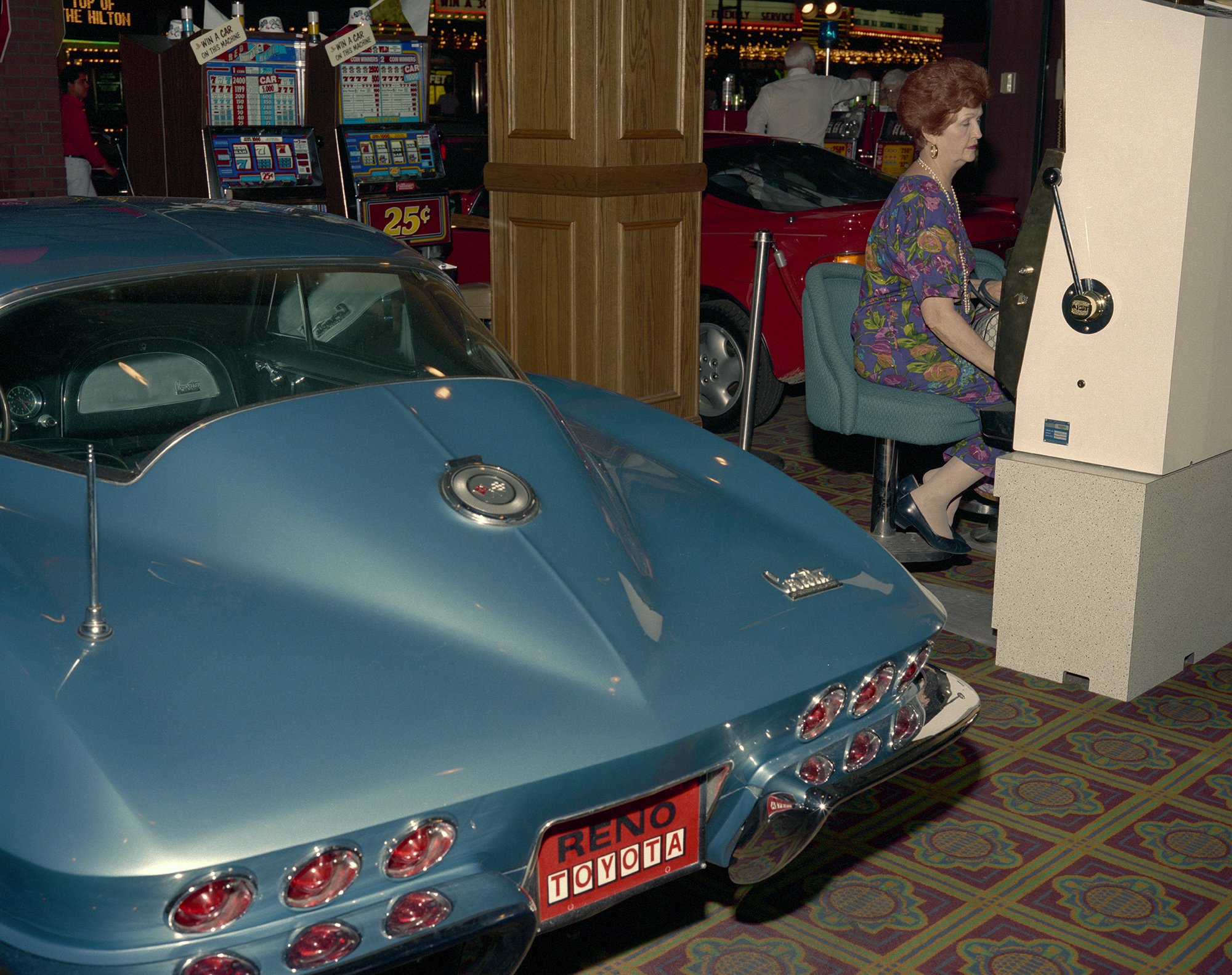 Corvette, Casino, Reno. 1991. 