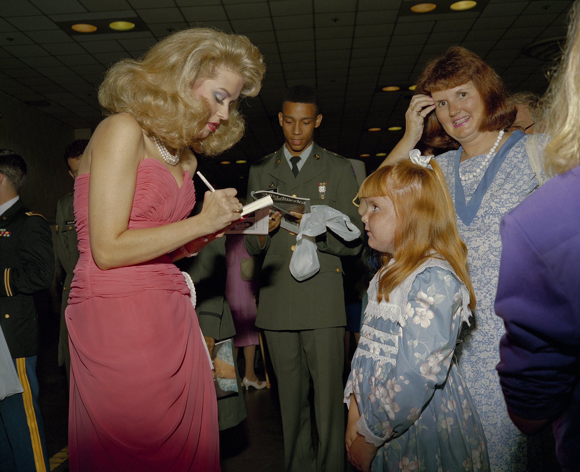 Autograph, Miss America, Atlantic City. 1989. 