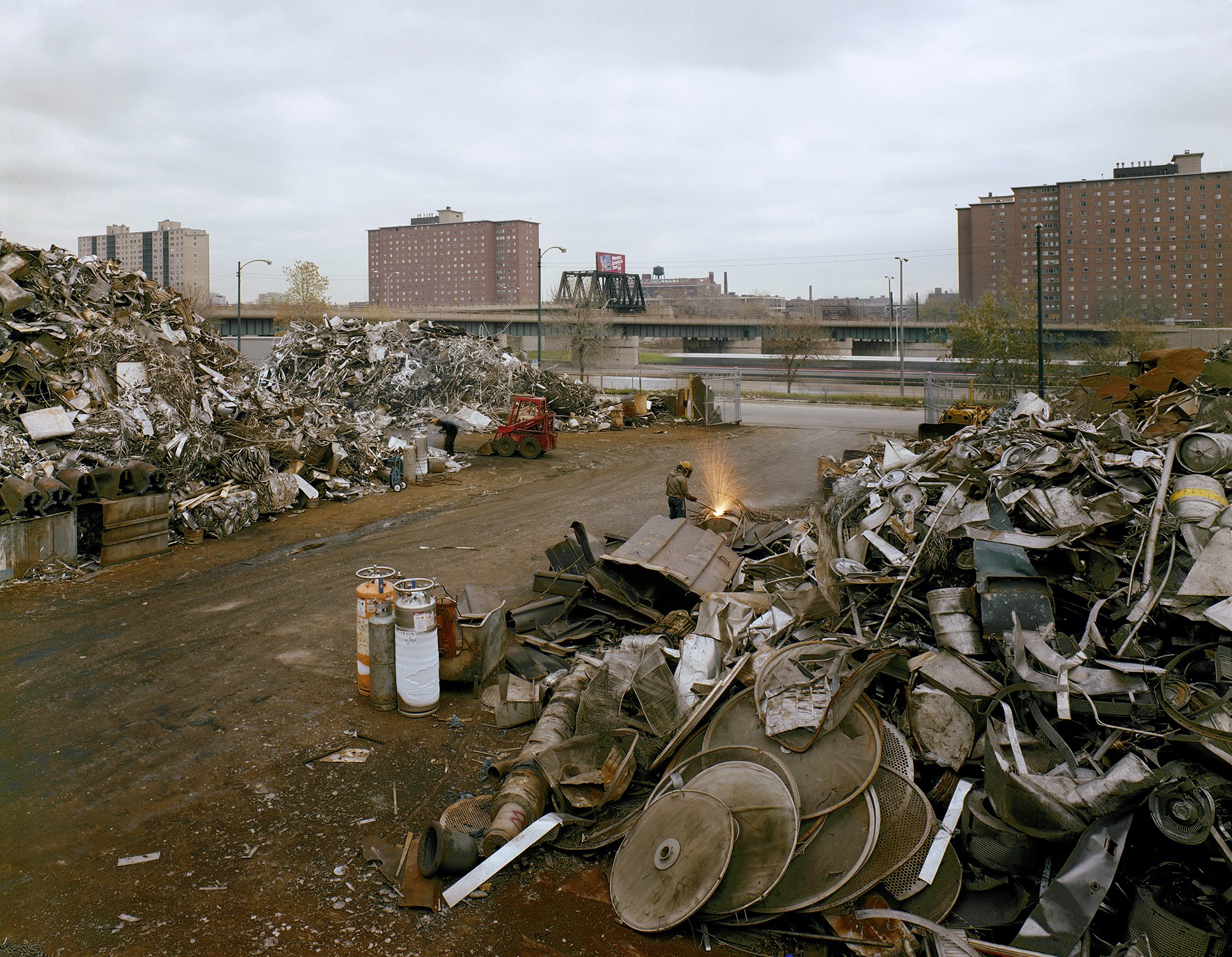  Scrap Metal Yard. 1984. 