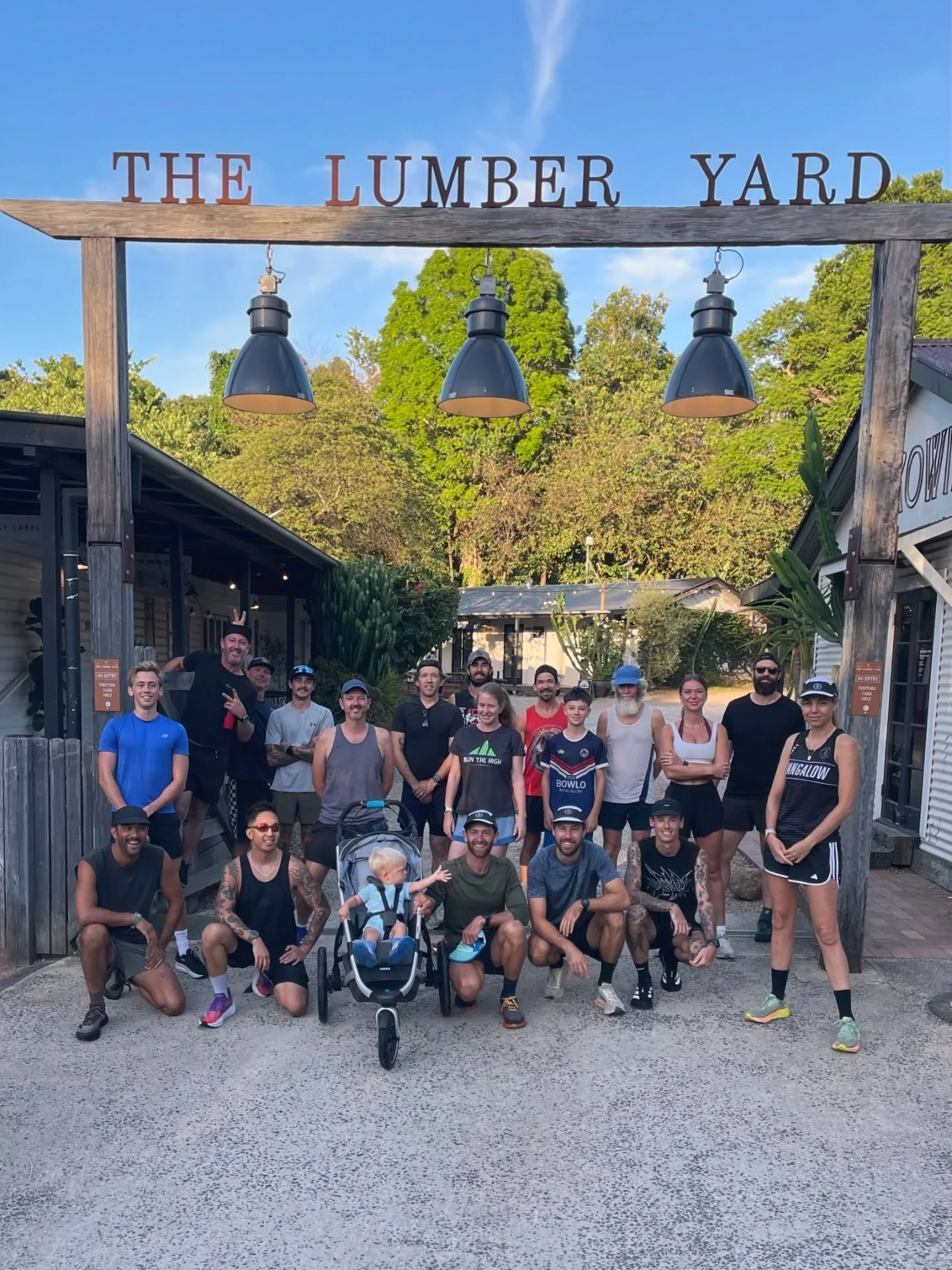 Yew! What a crew!!! Well done to runners Tom, Luke, Jules, Ben, EJ, Josh, Shaun, Arthur, Sean, Aaron, Tara, Graham, Aaron, Charlie, Dan, Michael, Jesse, Bella, Robin, Milly and Max (not pictured) for a high vibes run today. 

Got to make the most of 