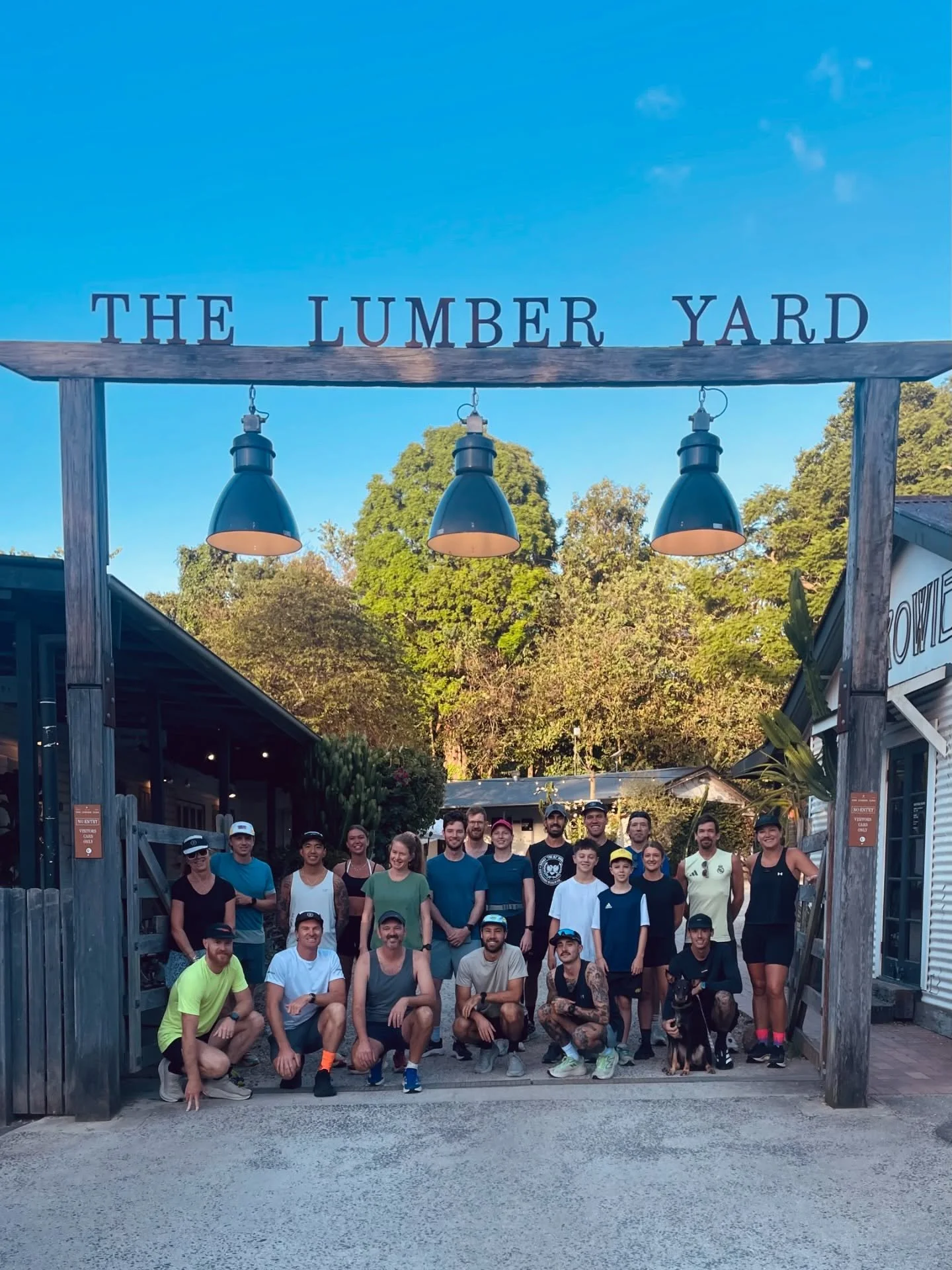 Yew! Such a great vibe this morning! Well done to runners Jo, Nathan, EJ, Dan, Bella, Tara, Shaun, Sean, Neil, Brittany, Dan, Aaron, Charlie, Josh, Michael, Alex, Sean, Claire, Aaron, Jesse, Honey 🐶, Nikki and Maxy (not pictured) for making it out t