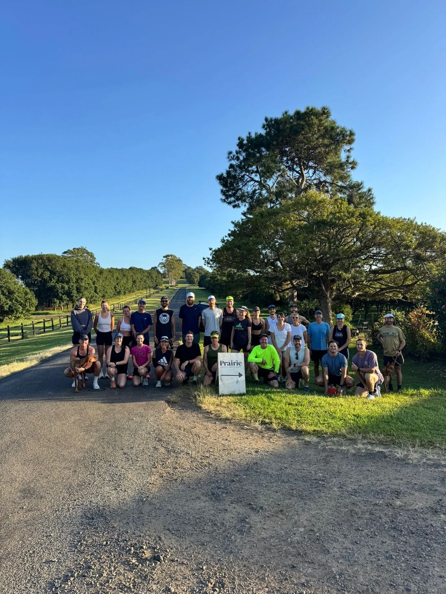Huge crew for this new route in Brooklet! So good! Well done to all runners who came out this morning!

Kudos to Samuel, Mahala, Austen, MK, Bethany, Ruby, Zara and Robbie for coming on a first run with us, yew!

Thank you to @prairie.coffeehouse for