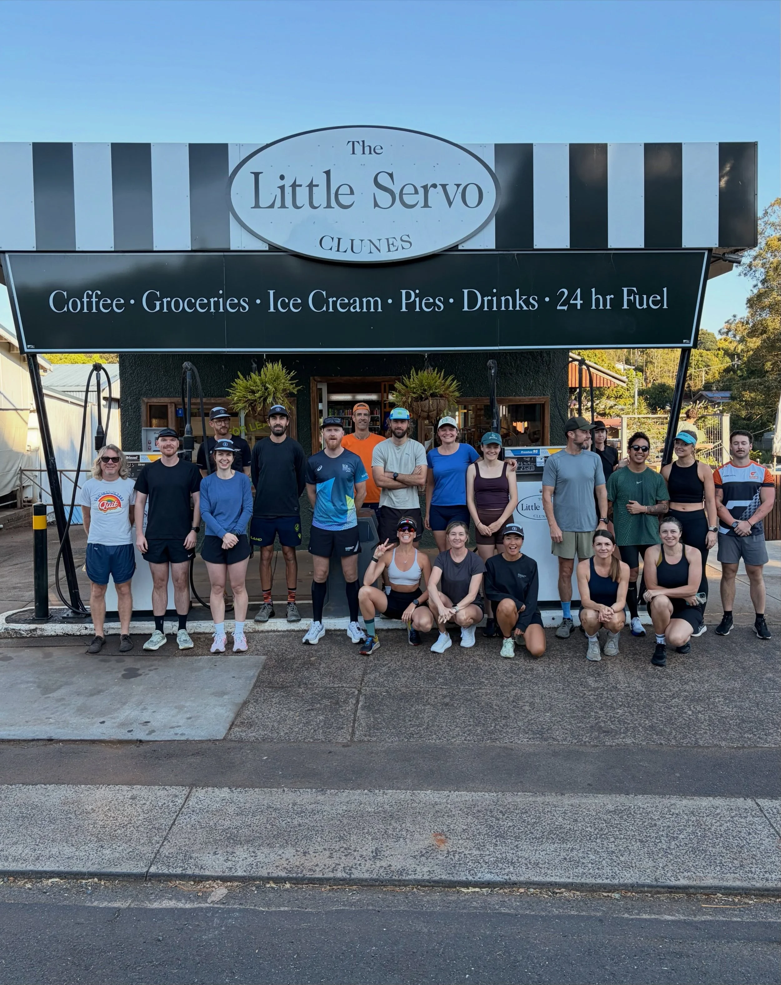 Well done to all runners who joined us for our Clunes run today. Great crew and energy. Yew!!! Thank you to @littleservoclunes for looking after us this morning 🙏🏻

Next week&rsquo;s run is in Bangalow, lock it in. Have a great Sunday everyone. ✨