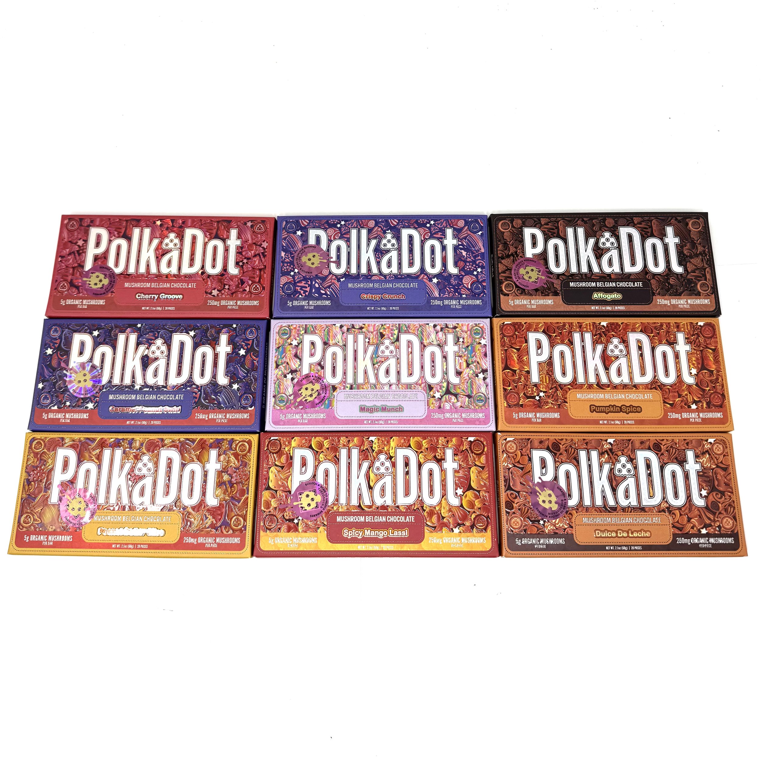 (SCRATCH PRIZE) POLKADOT 4G MAGIC MUSHROOM BAR
