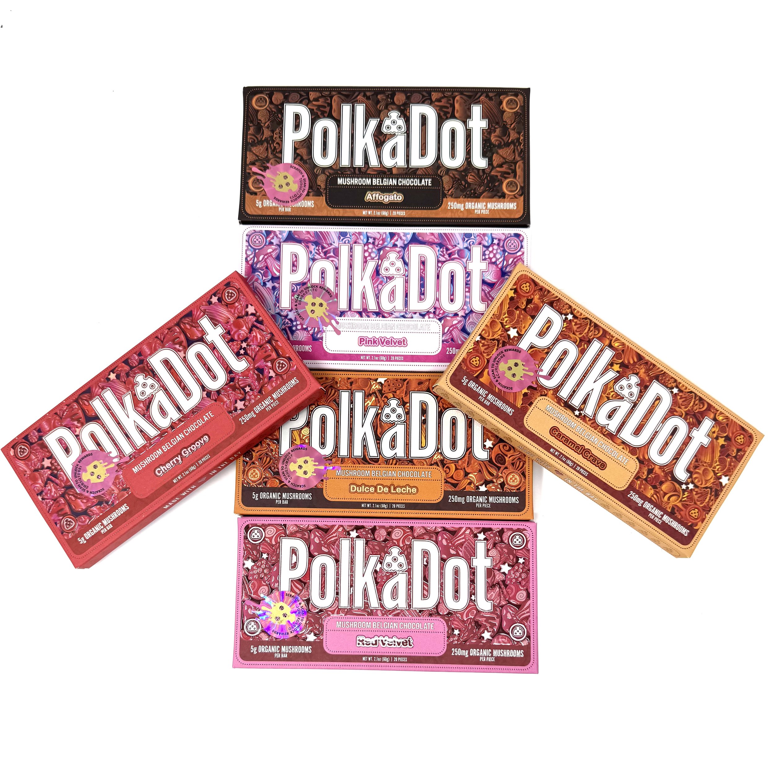POLKADOT 4G MAGIC MUSHROOM BAR