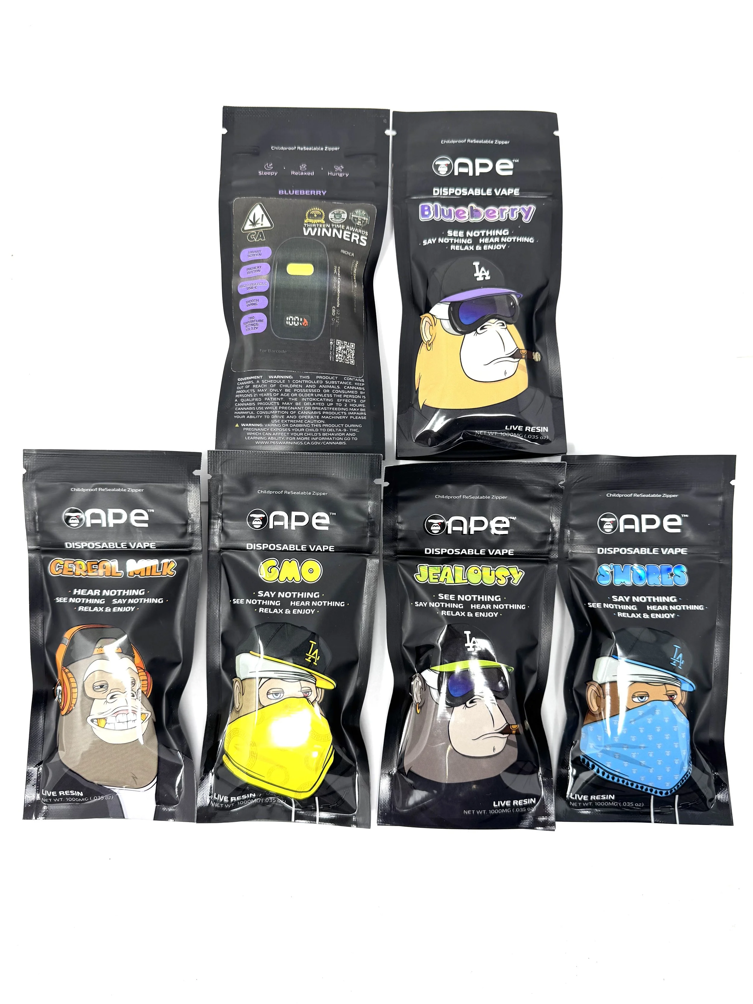 (NEW) APE LIVE RESIN 1G DISPOSABLE