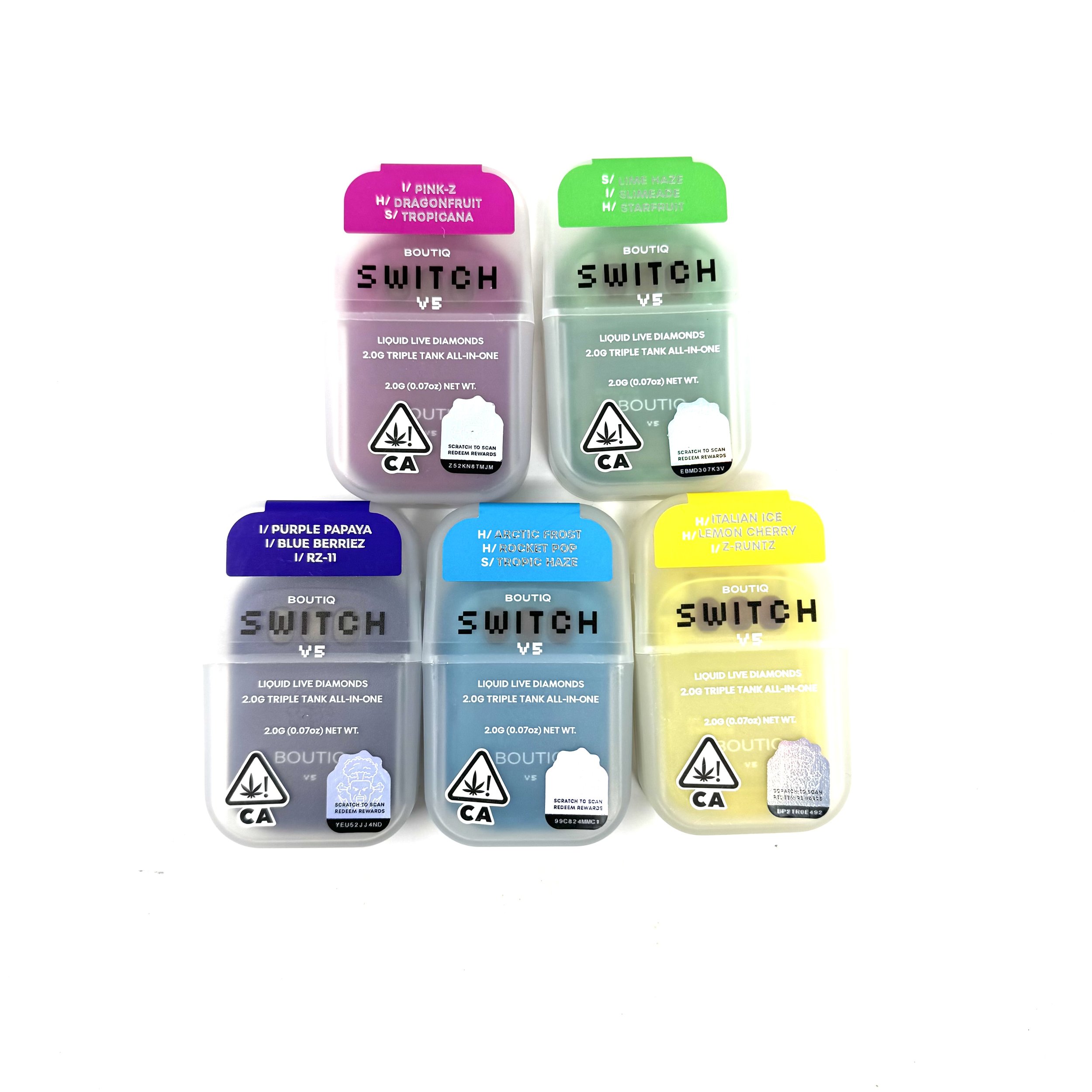 BOUTIQ SWITCH 2G DISPOSABLE