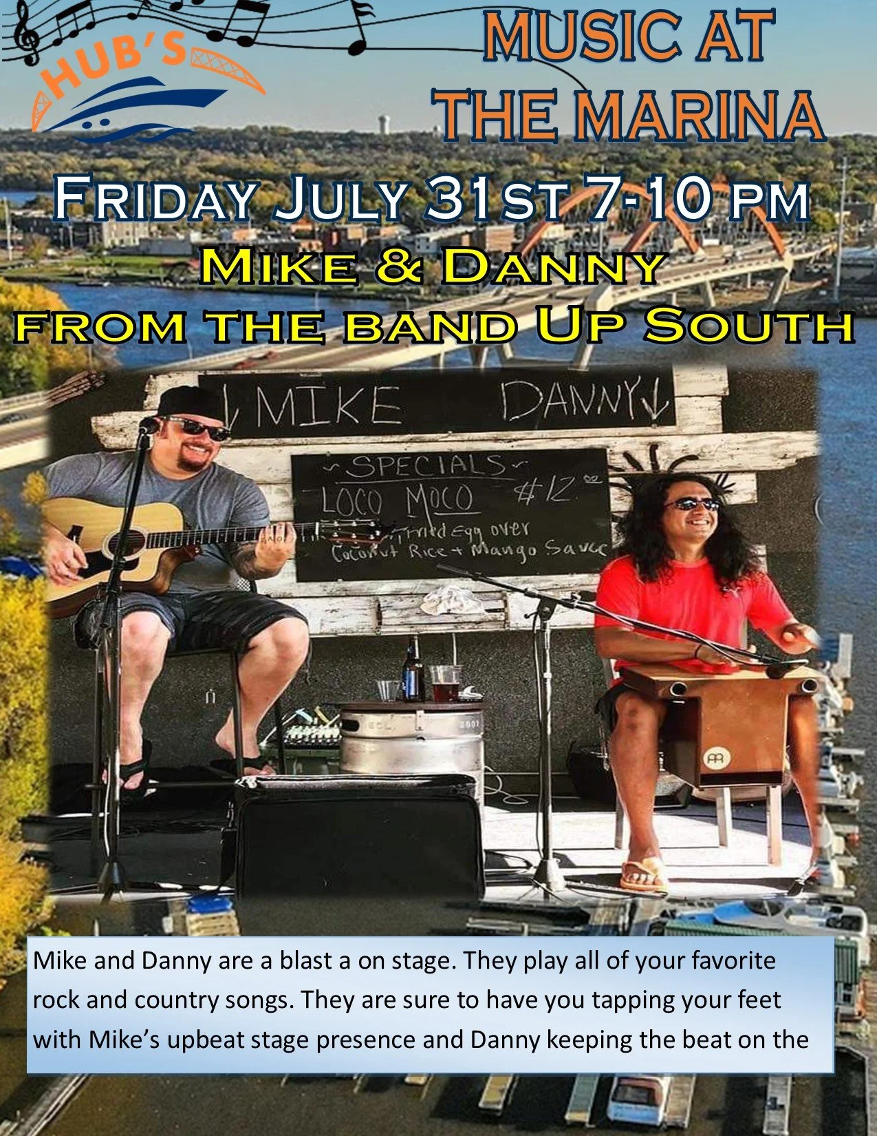 Mike &amp; Danny At The Marina