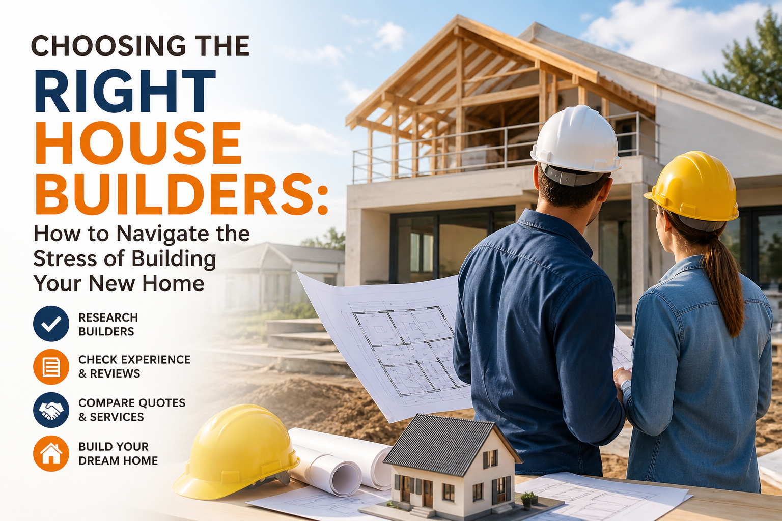Choosing the Right House Builders: How to Navigate the Stress of Building Your New Home