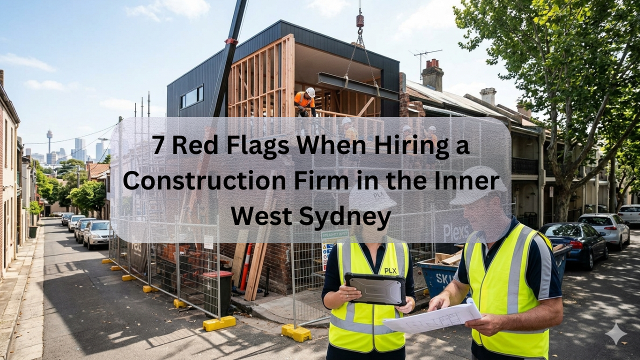 7 Red Flags When Hiring a Construction Firm in the Inner West Sydney