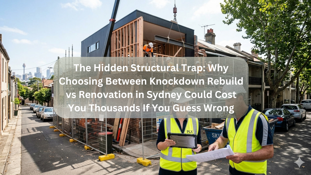 The Hidden Structural Trap: Why Choosing Between Knockdown Rebuild vs Renovation in Sydney Could Cost You Thousands If You Guess Wrong