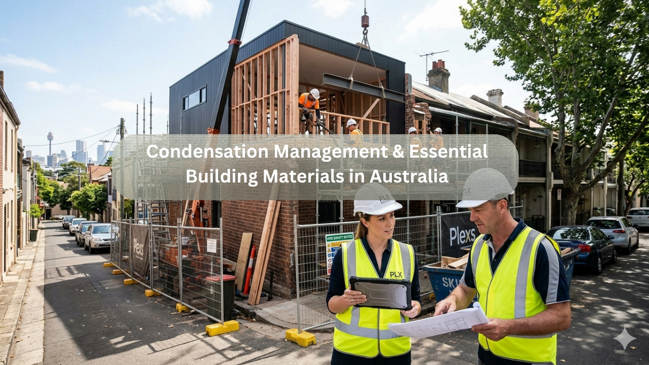 Condensation Management and Essential Building Materials