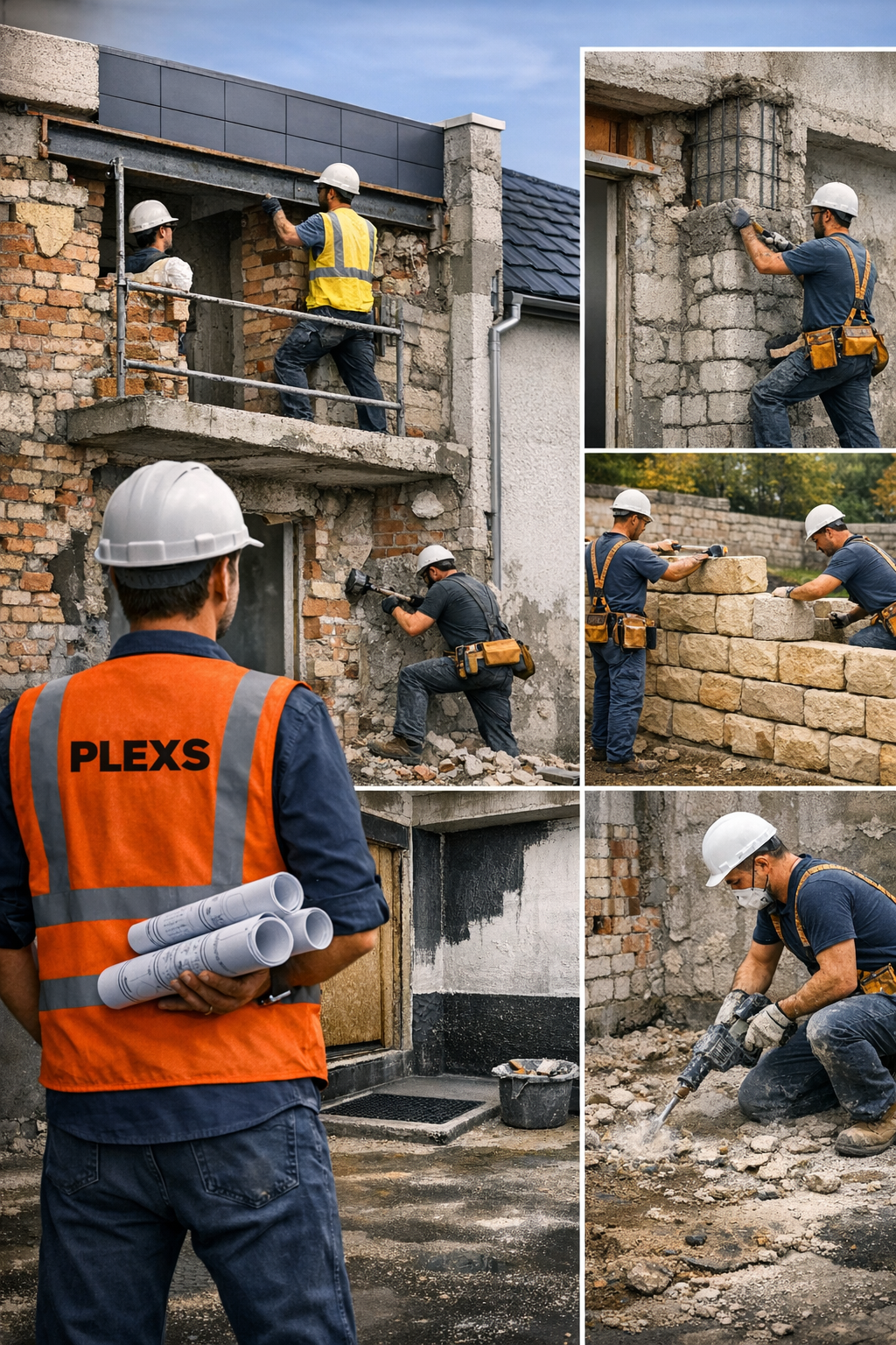 residential house construction process step by step