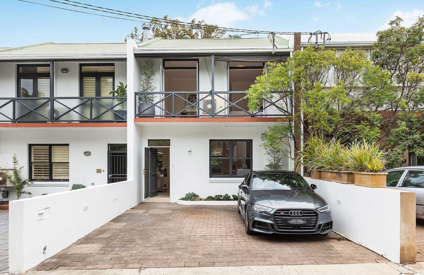 Paddington terrace with double parking secured for upsizer