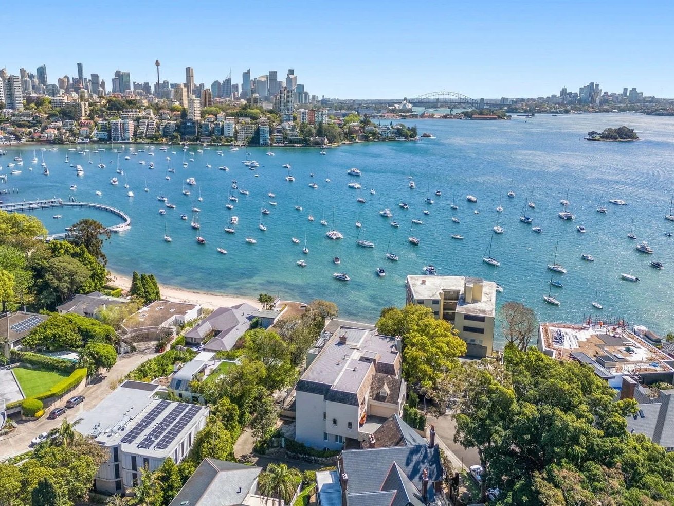 Grand Point Piper residence with bridge views secured millions under guide