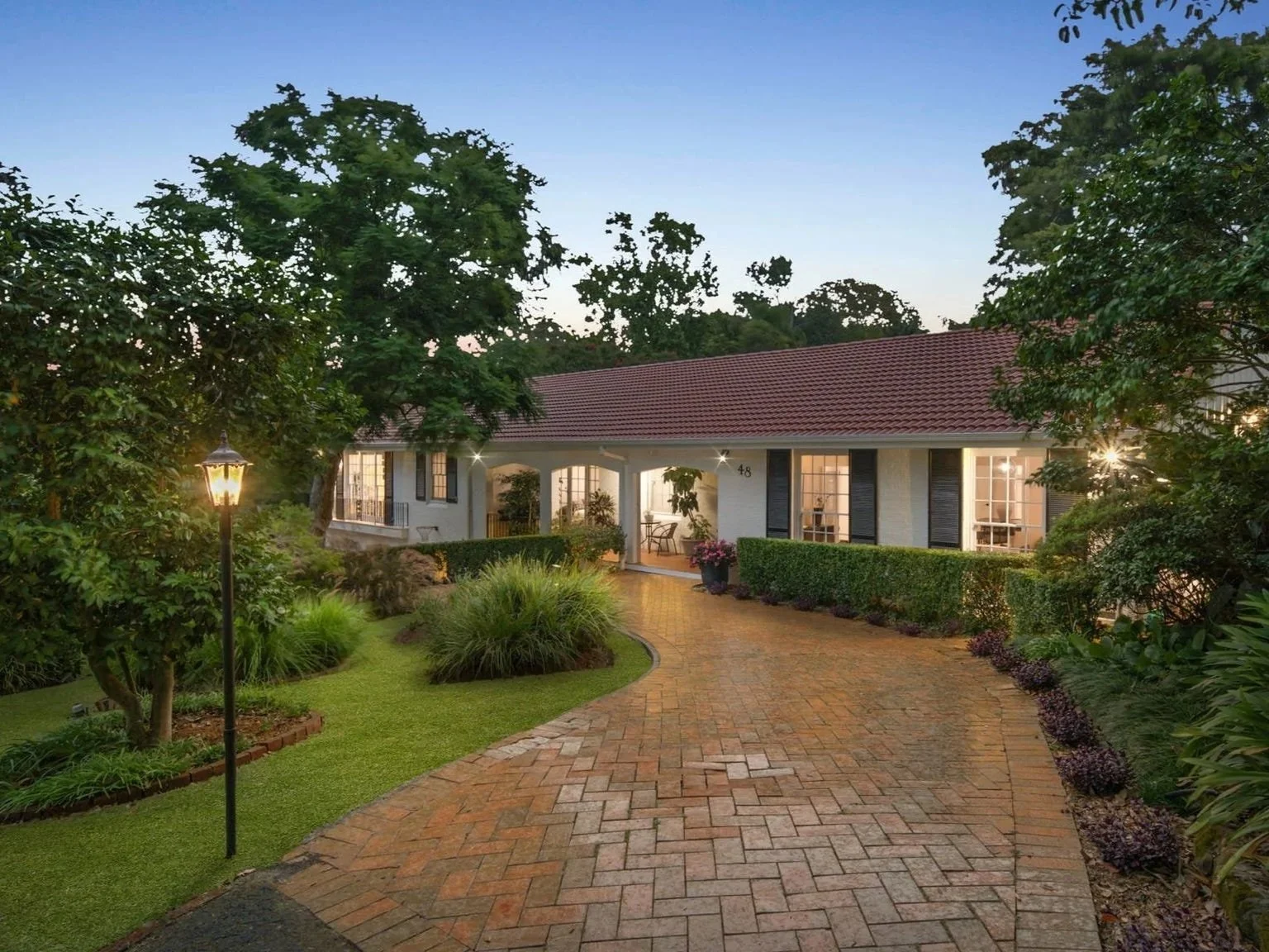 Single level character home in premium East-side Turramurra location secured for downsizer clients