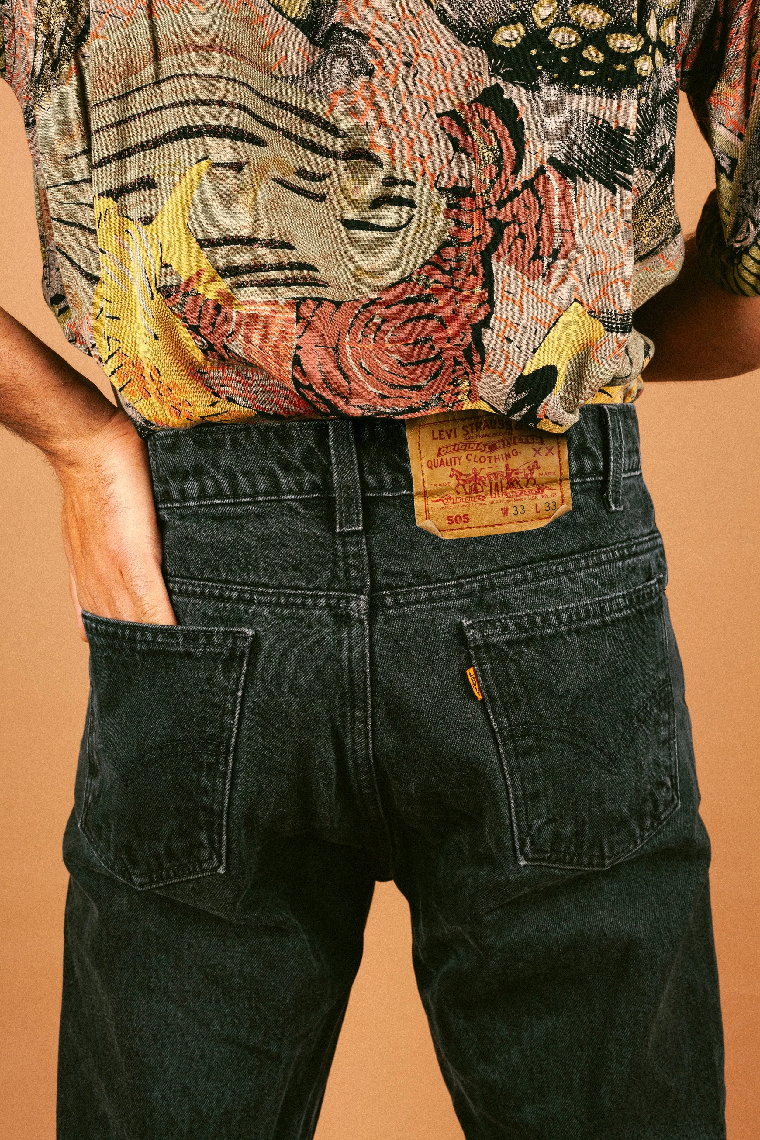 Orange label vintage Levi's, 2020 
Photographed by James Huang
