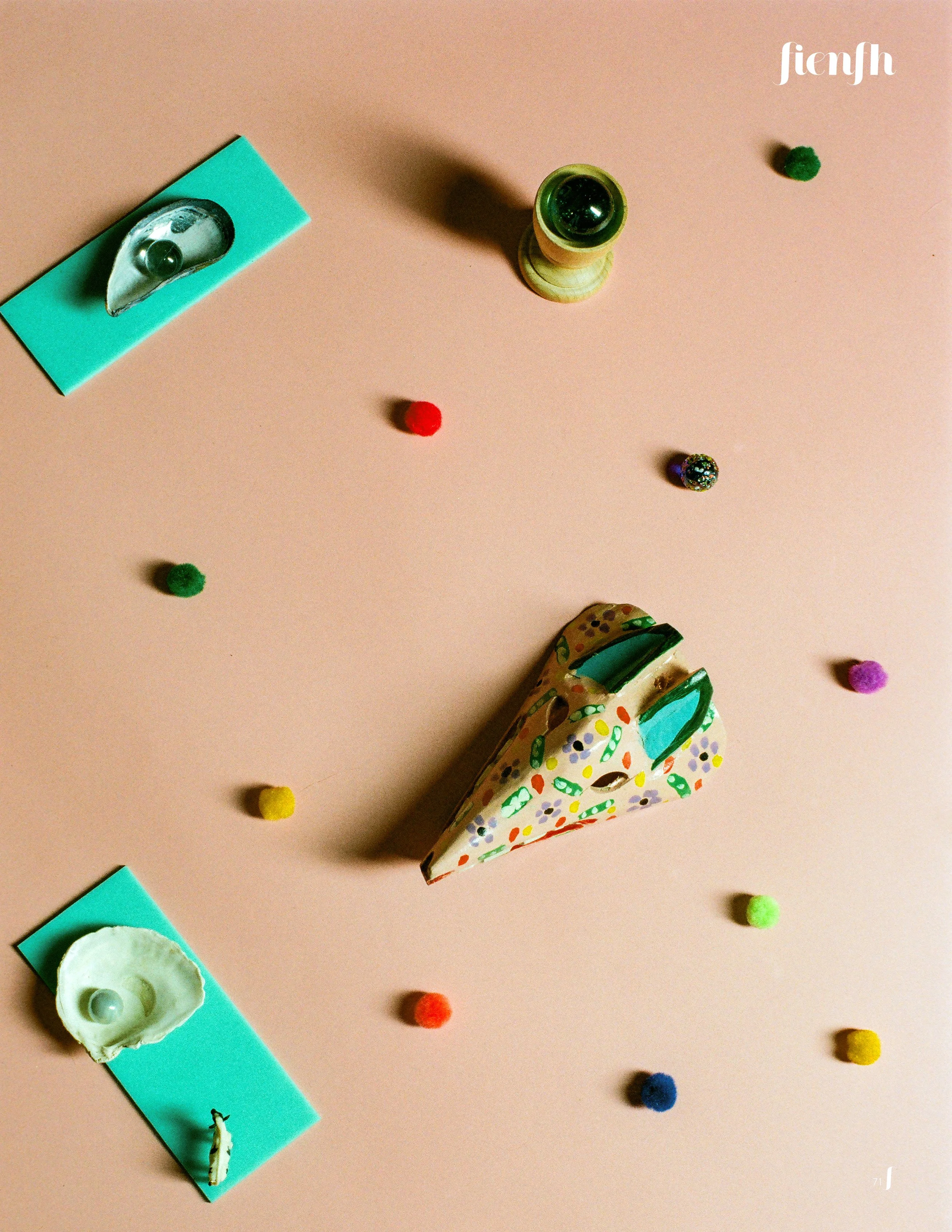 Fienfh Magazine - January 2026, Visual Art Issue  "James Huang in the Studio, 2025"