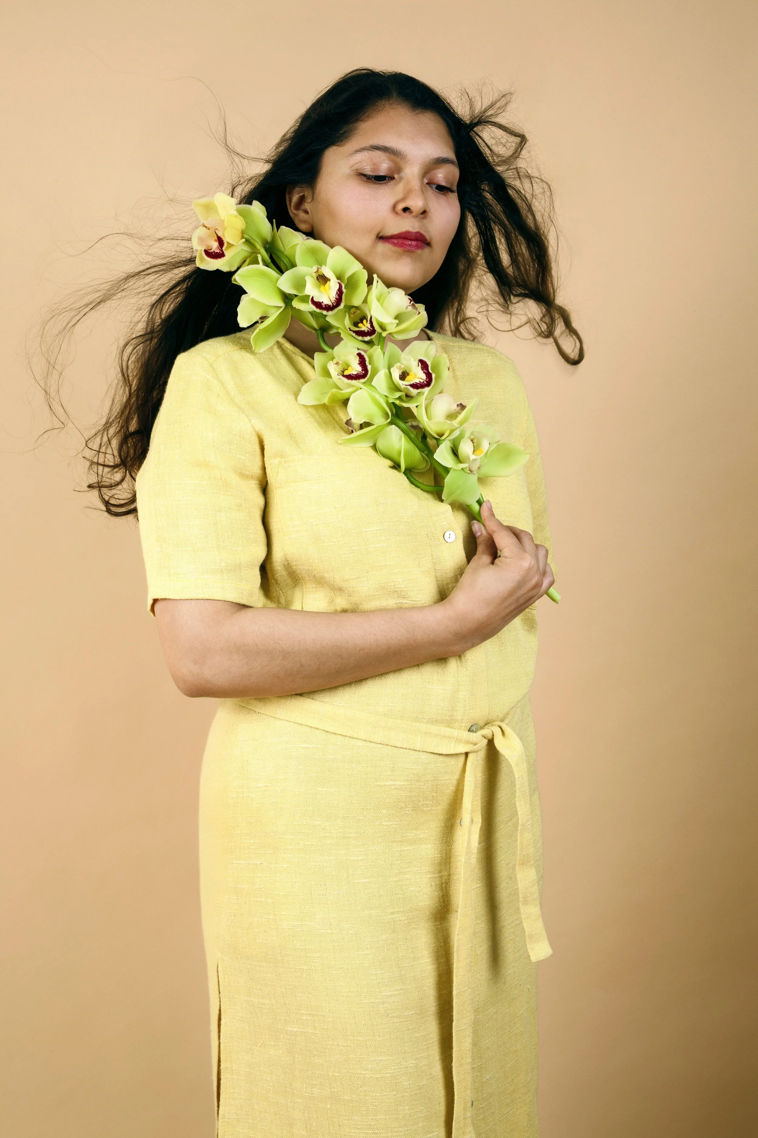 Editorial shot for the Sloth, 2018 
Model: Cassandra La Flor 
Creative Direction: Namu Park 
Photographed by James Huang