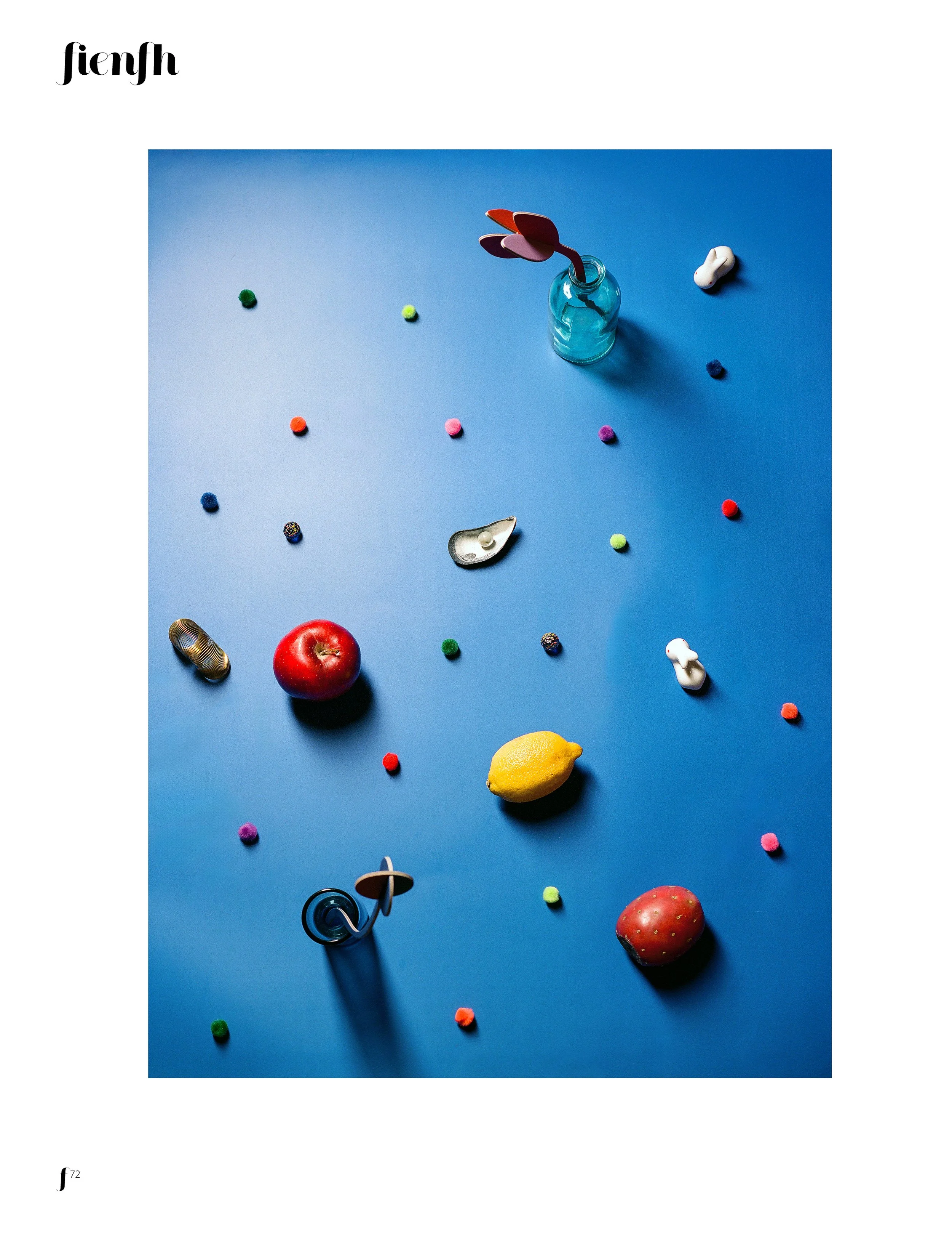 Fienfh Magazine - January 2026, Visual Art Issue  "James Huang in the Studio, 2025"