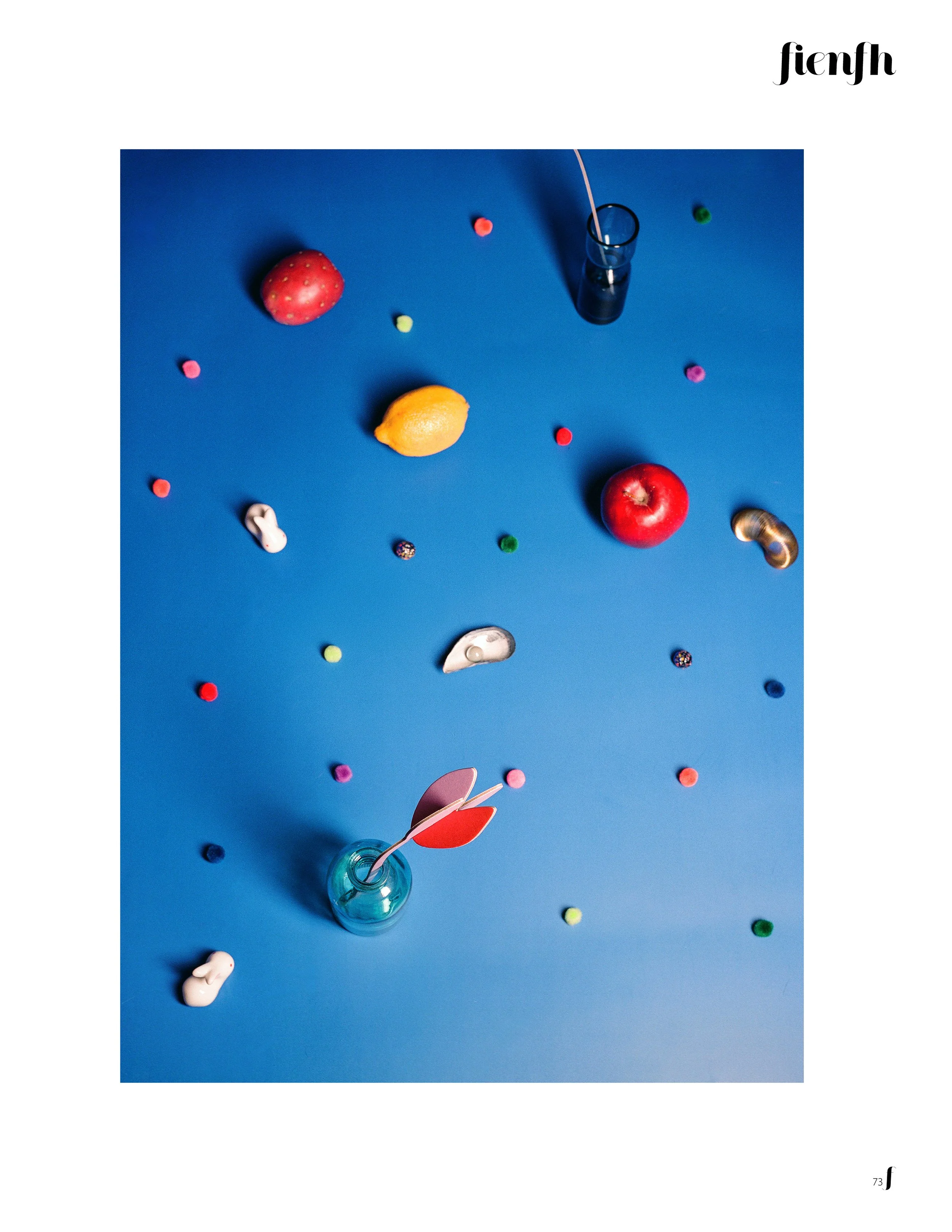 Fienfh Magazine - January 2026, Visual Art Issue  "James Huang in the Studio, 2025"