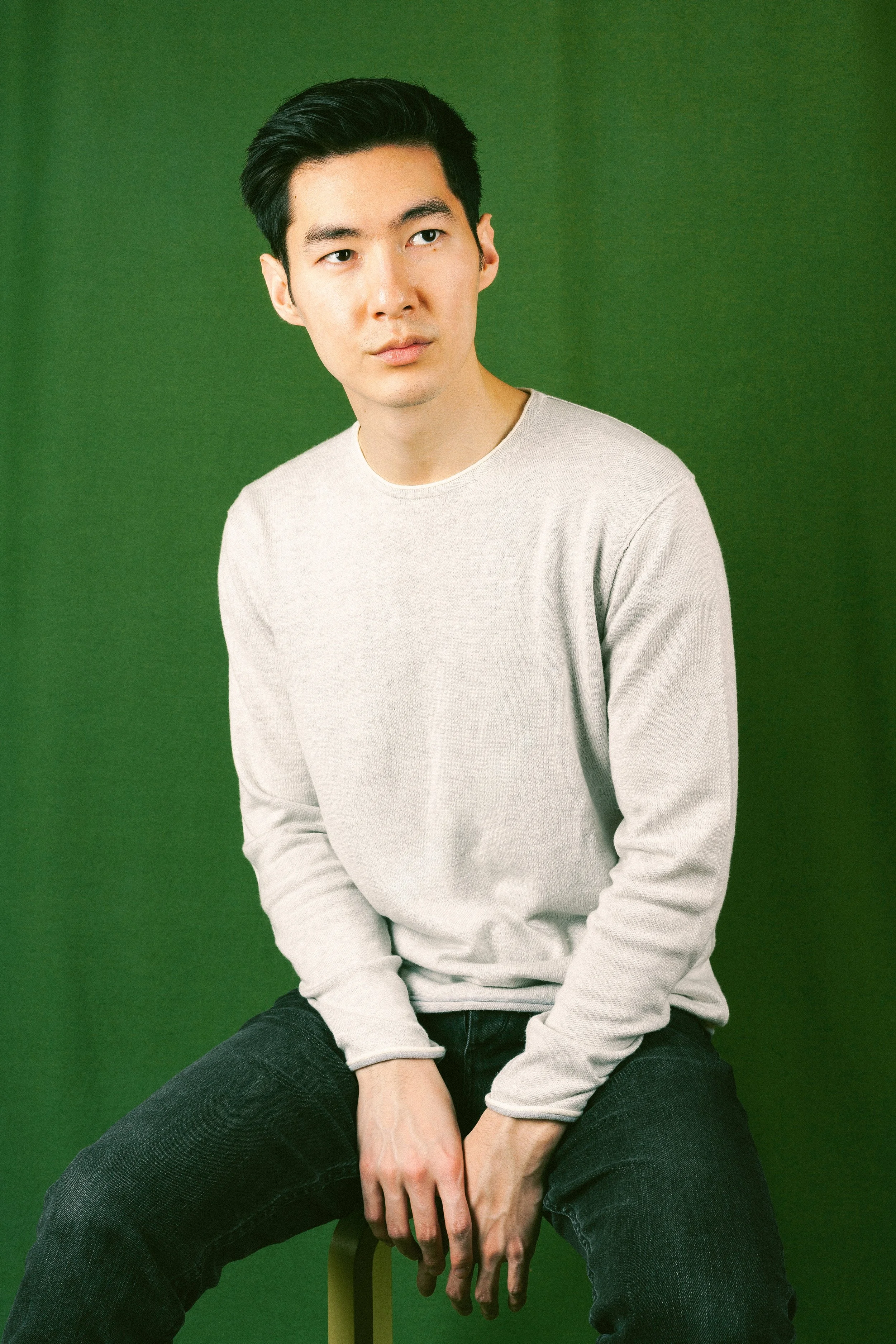 Eric Yang in the studio, 2020 
Photographed by James Huang