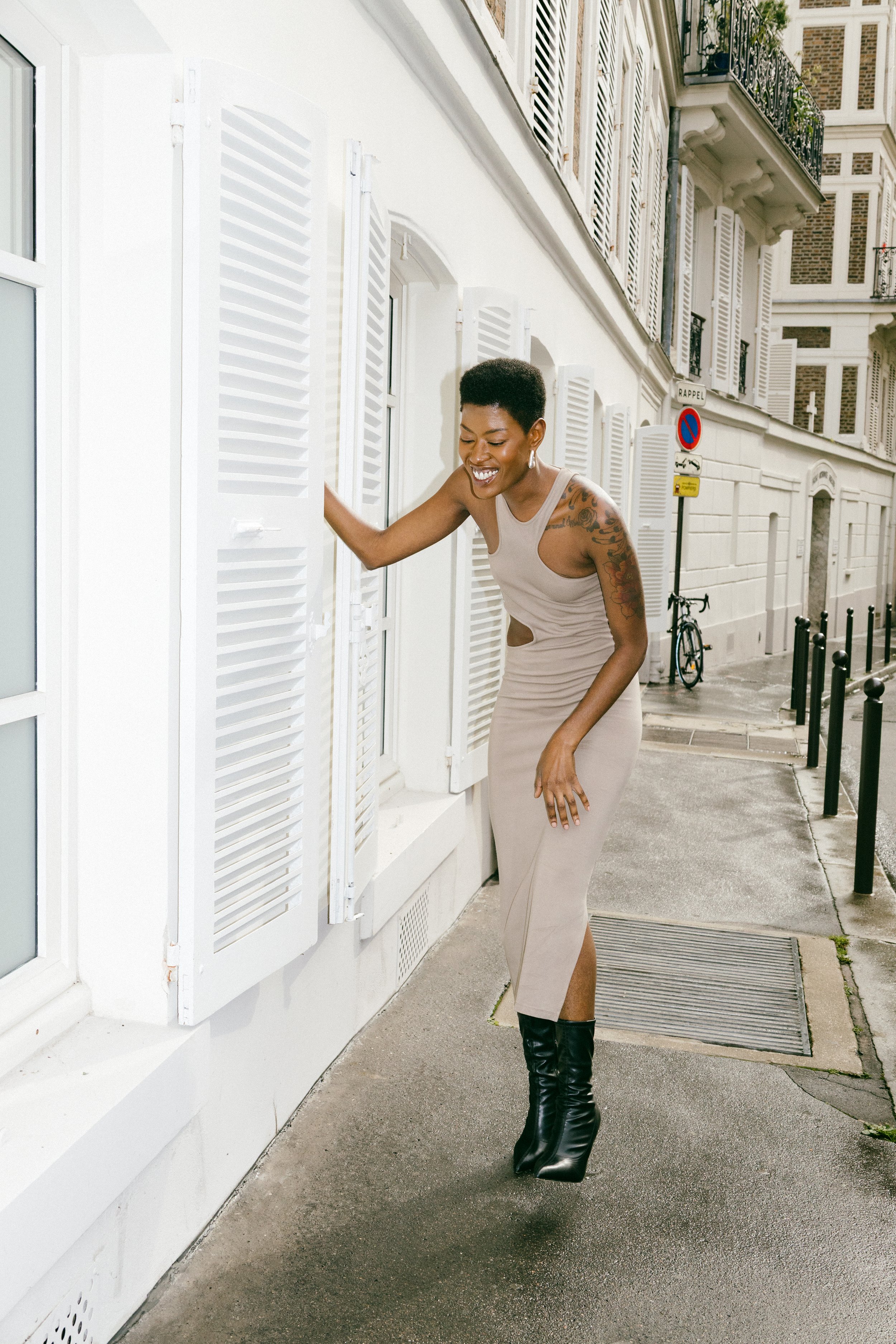 Model: Briana Spraggins 
Photographed by James Huang