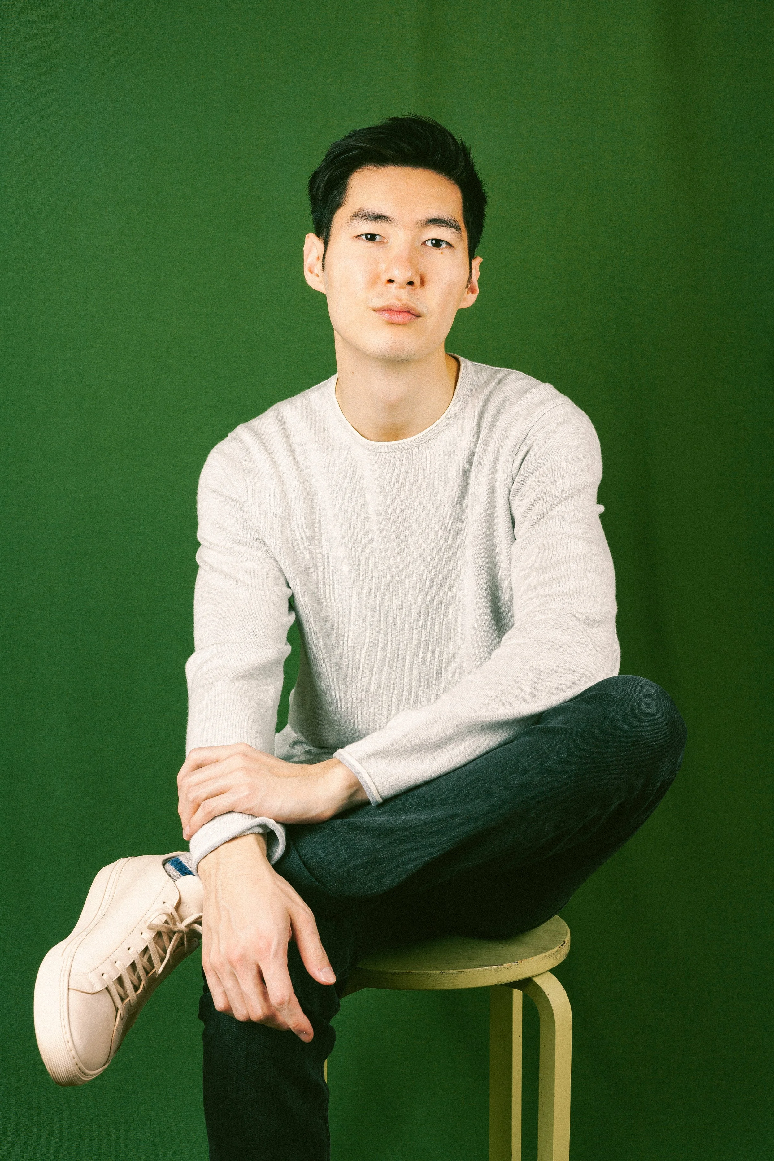 Eric Yang in the studio, 2020 
Photographed by James Huang