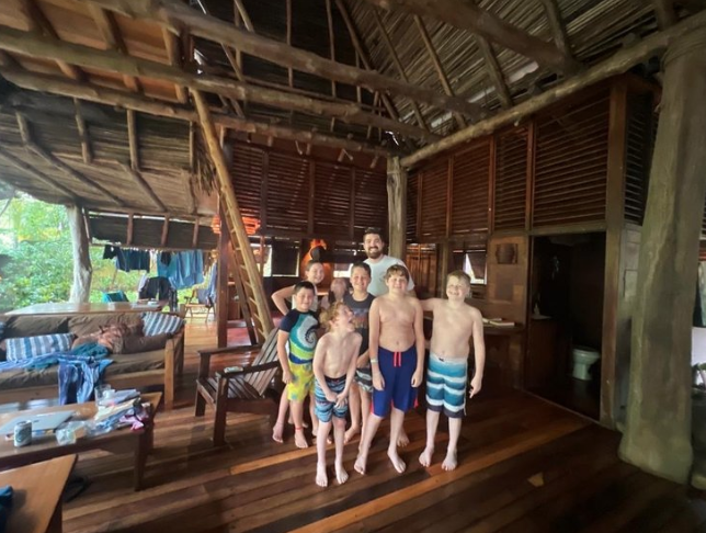 Costa Rica shared group space for kids learning space.