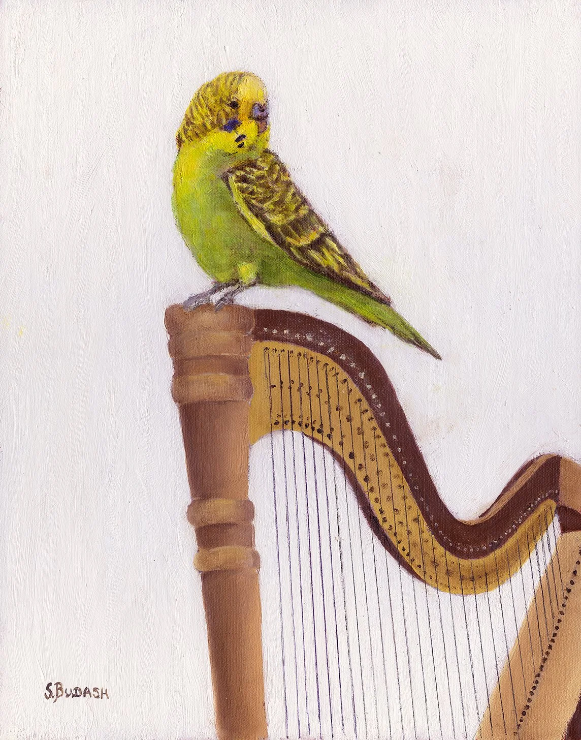 My Harpie, 11x14, Oil