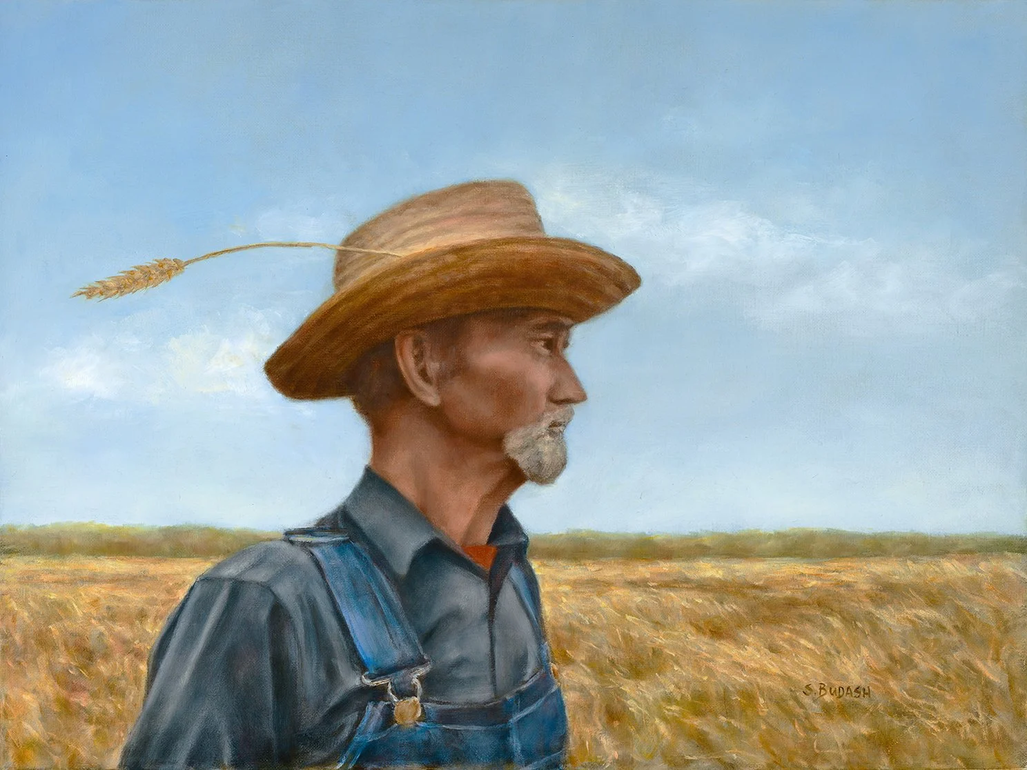 Amber Waves of Grain, 18x24, Oil