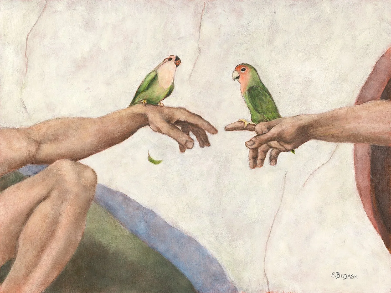 Genesis of Love, 24x18, Oil