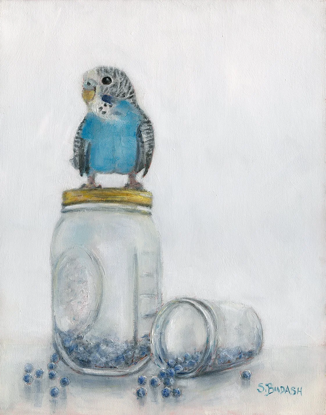 Birdie Blue, 11x14