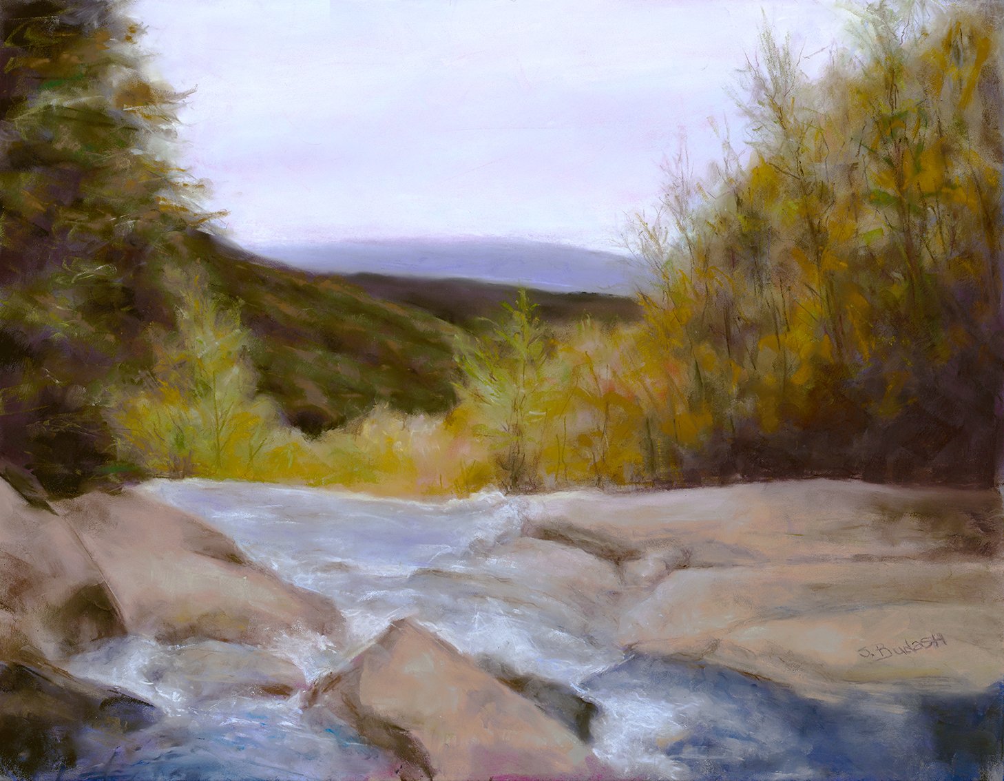 Majestic Appalachia, 14x18, Pastel