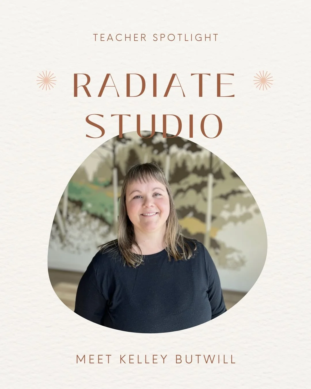 Teacher Spotlight &mdash; Kelley Butwill! ✨🕯️ Kelley teaches two restorative and rejuvenating Restorative Touch practices at Radiate Studio Sebastopol weekly. Monday + Friday at 5:30 pm. Sign up at the link in bio or at www.radiate.studio/yoga  #seb