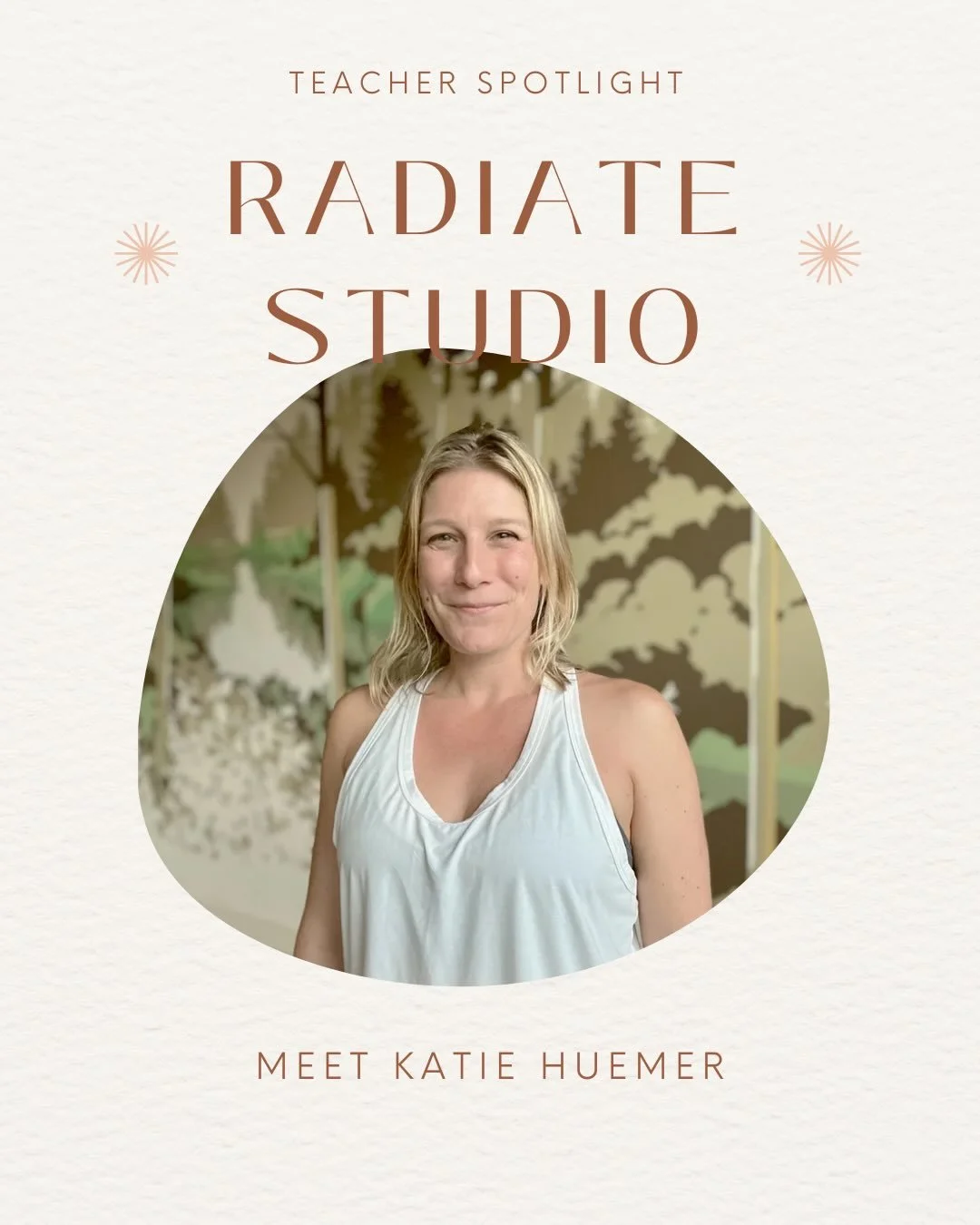 Teacher Spotlight &mdash; Katie Huemer!🌺🌛 Register for a joyful Journey into Power Vinyasa or a fluid Slow Flow at Radiate Studio Sebastopol. Sign up at www.radiate.studio/yoga  #slowflow #powervinyasa #sebastopolyoga #sonomacounty #flowyoga