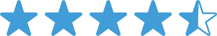 4.5/5 stars