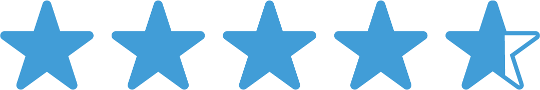 4.7/5 stars