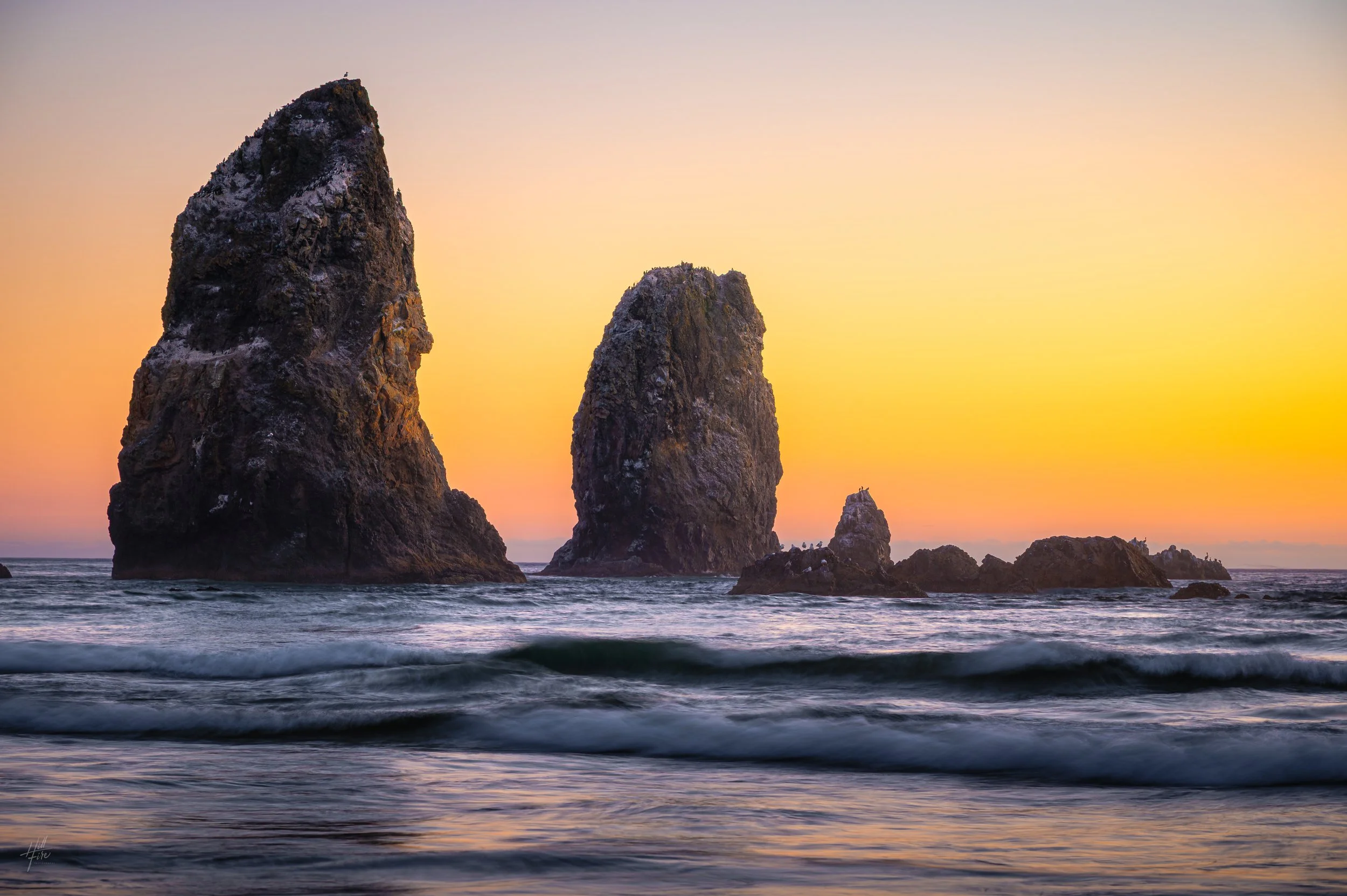 The Needles Sunset