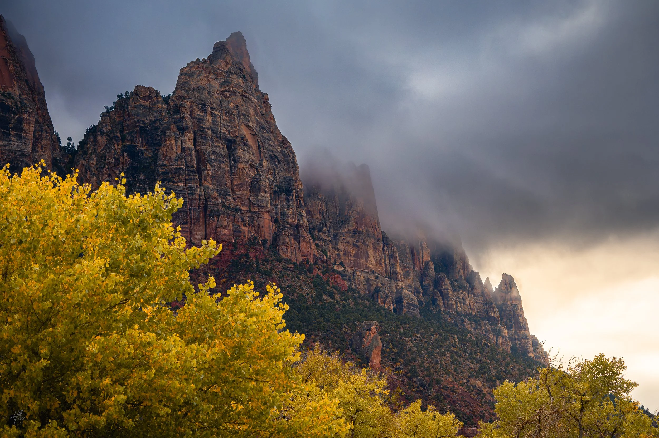 Gloomy Zion Autumn