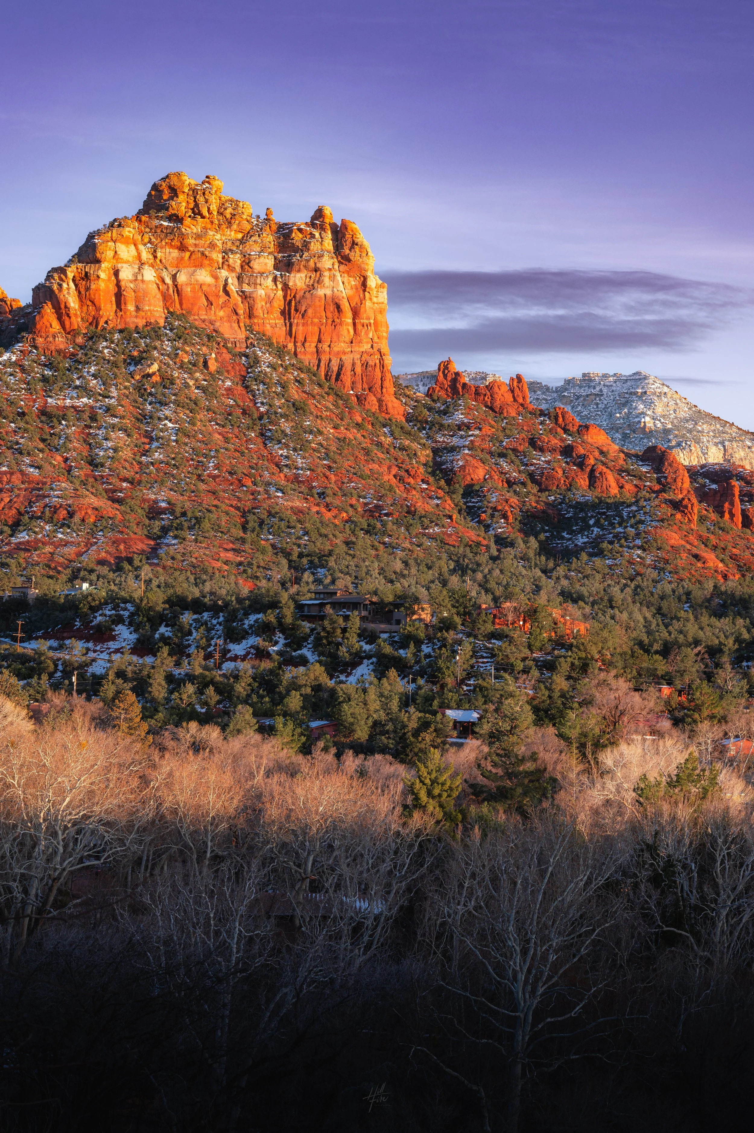 Sedona Winter View