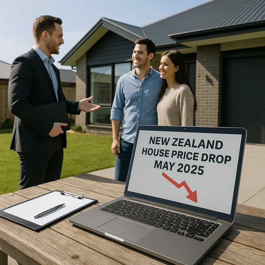 All About New Zealand's House Price Drop In May 2025