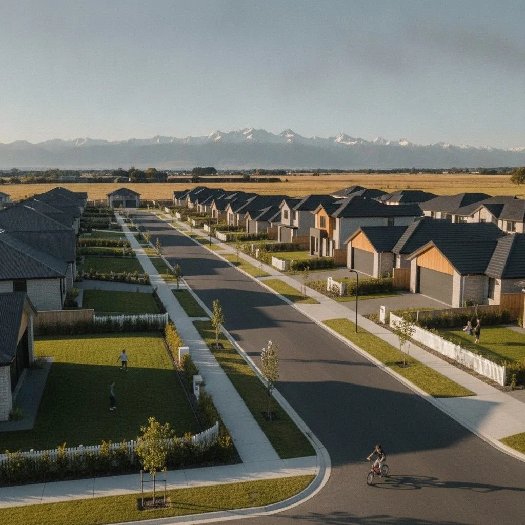 rolleston drone view