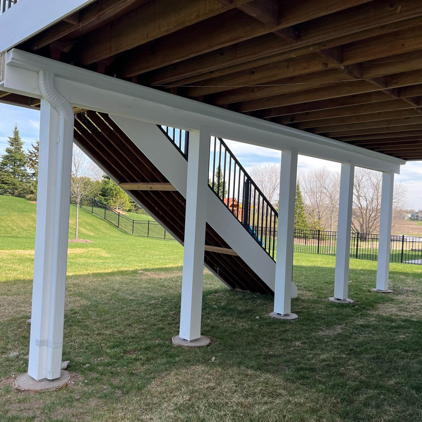 Check out these new gutters: Under Deck Drainage System.

What does this do? With this system, you can enjoy your outside time under your deck without getting wet. 

Questions on this system, contact Fulsaas Exteriors.

(952) 405-0050.
www.fulsaas-ex