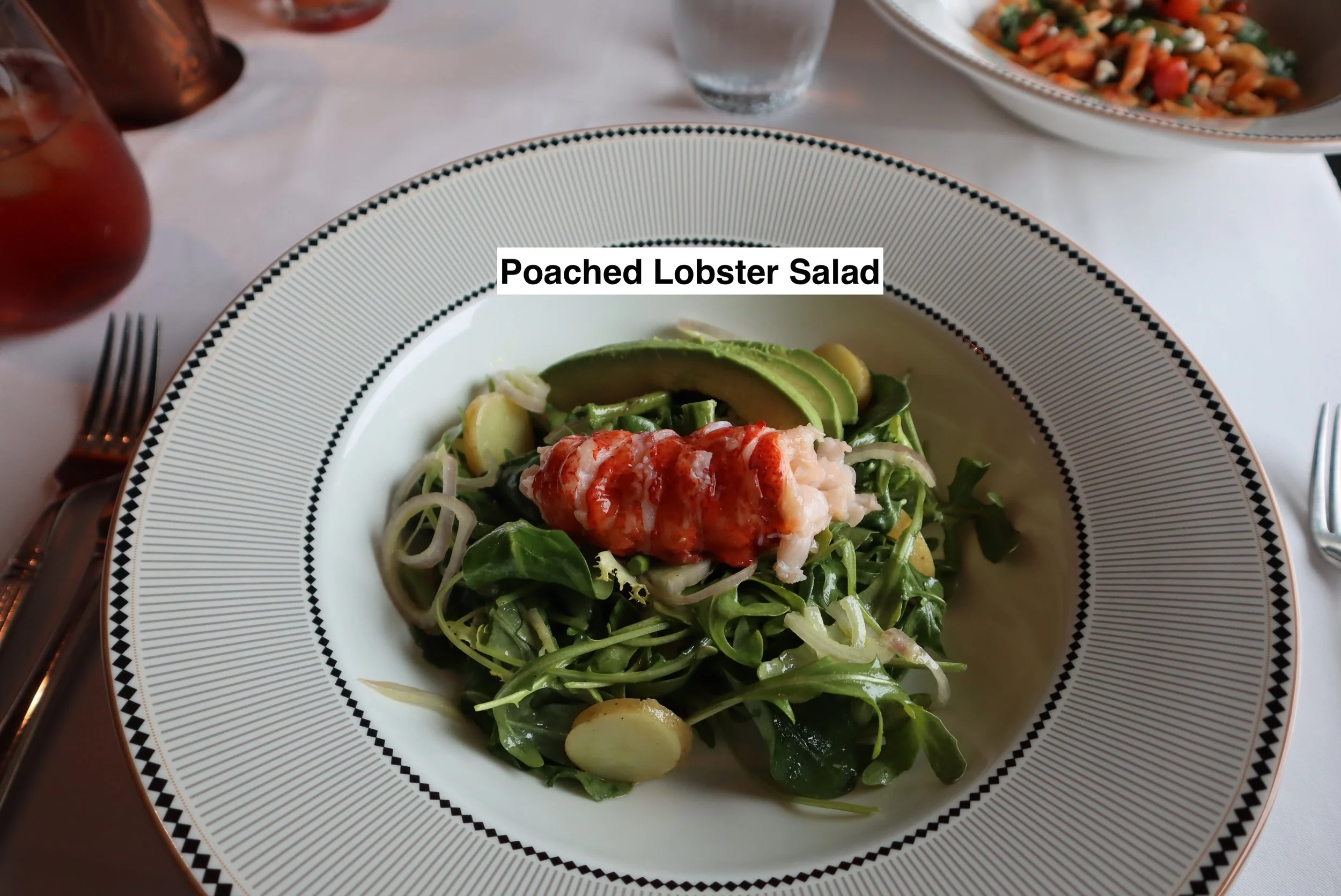2025-02-14-Wish-Embarkation-Lunch-Poached-Lobster-Salad-1.JPG