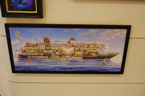 ディズニークルーズライン アート作品 限定版 4802a67ef857322bb9788c0264d1ad