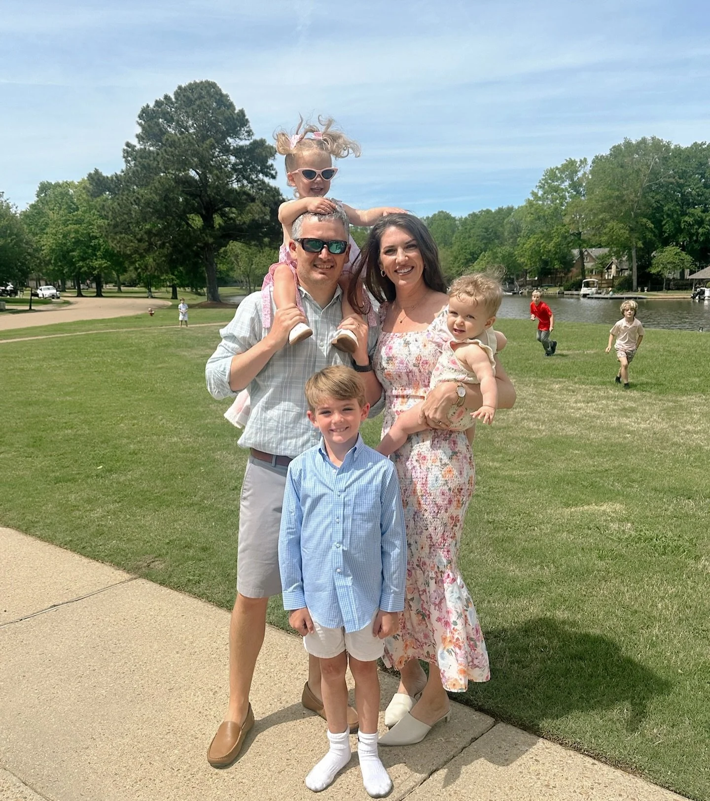 My whole heart🤍 Happy Easter from our family to yours!! We hope everyone had the best day with the people they love most!