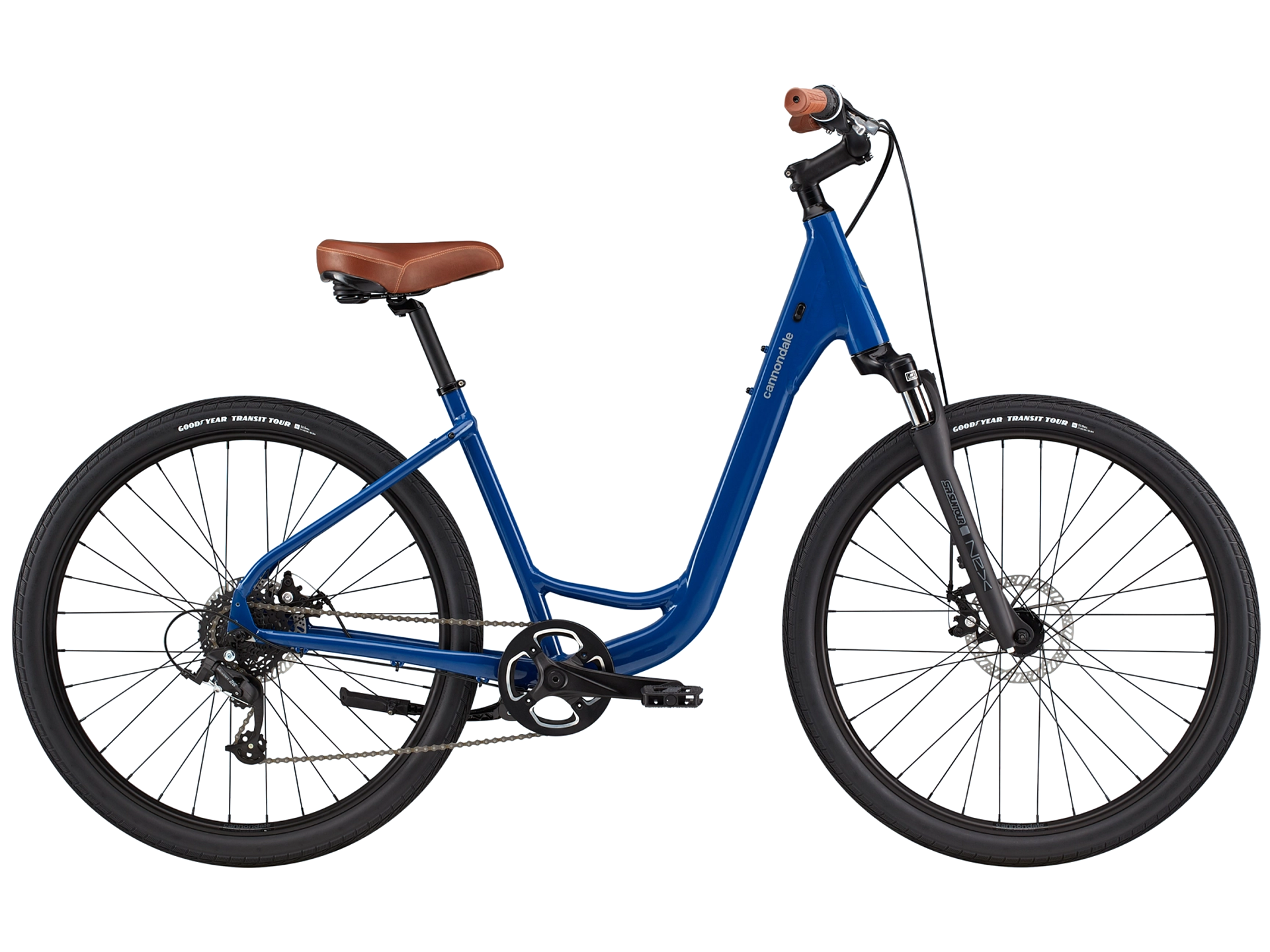 A bike that will turn every journey, path and road into a joyride. Its comfort-focused frame and upright riding position keep the effort low, and enjoyment high.